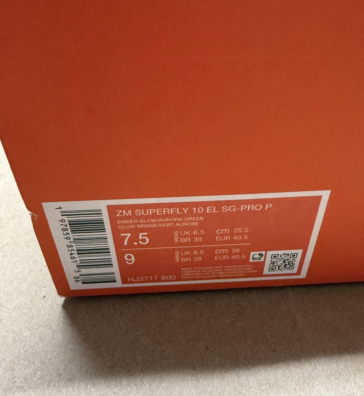 Nike Nike Zoom Superfly 10 Elite SG-PRO P ACC CR7 sz 7.5 Soccer! Size US 7.5 / EU 40-41 - 7 Thumbnail
