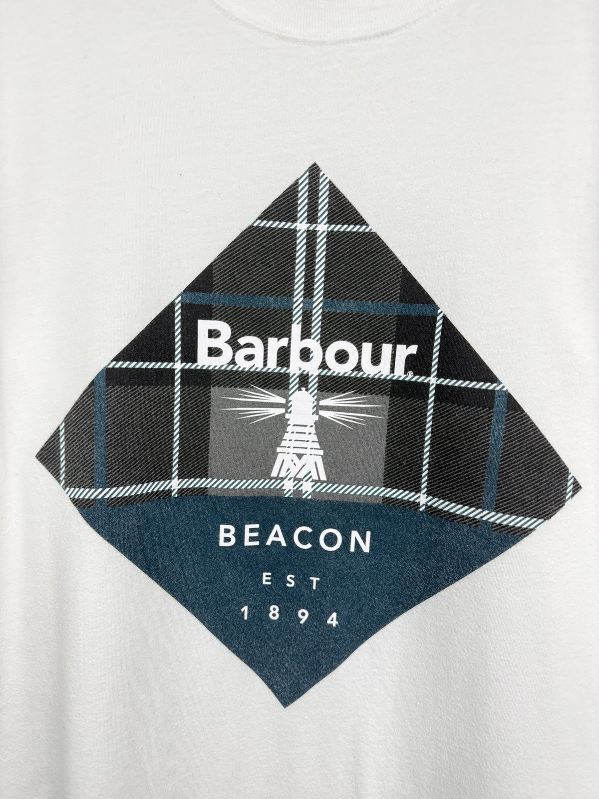 Barbour × Noah 🇬🇧 Barbour Beacon Classic T-Shirt Rare Retro Hype Y2K Size US L / EU 52-54 / 3 - 4 Thumbnail