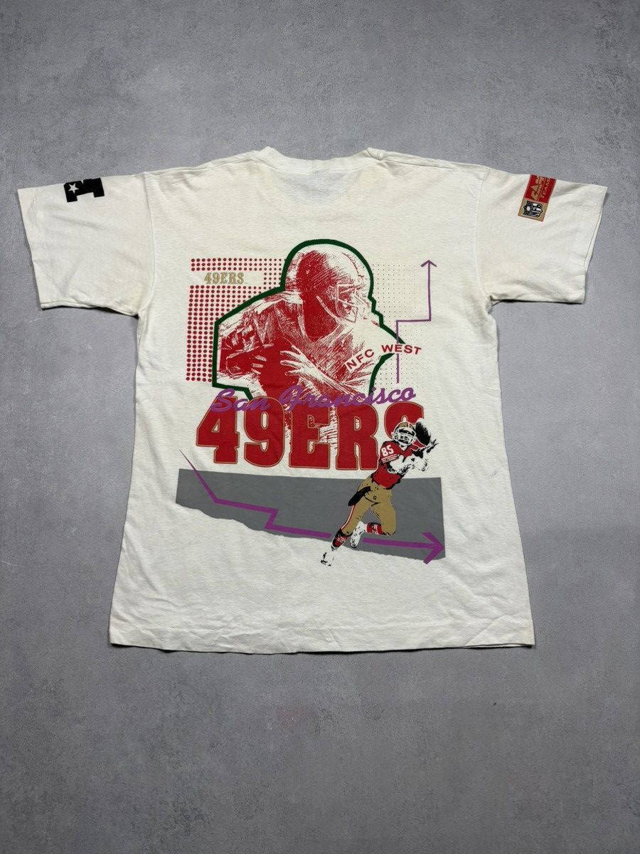 NFL 1990s San Francisco 49ers NFL Double Sided Tee Vintage Rare Size US L / EU 52-54 / 3 - 1 Thumbnail