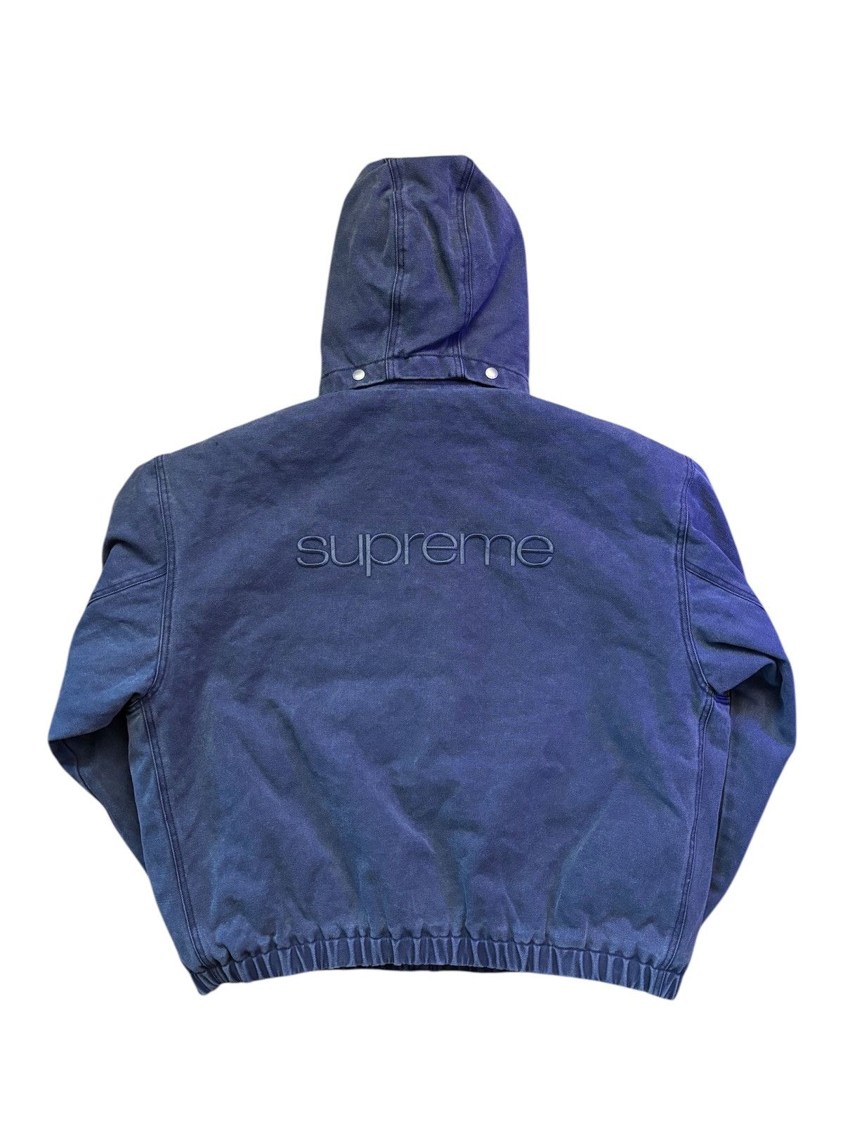 Supreme Faux Shearling Lined Bomber Jacket