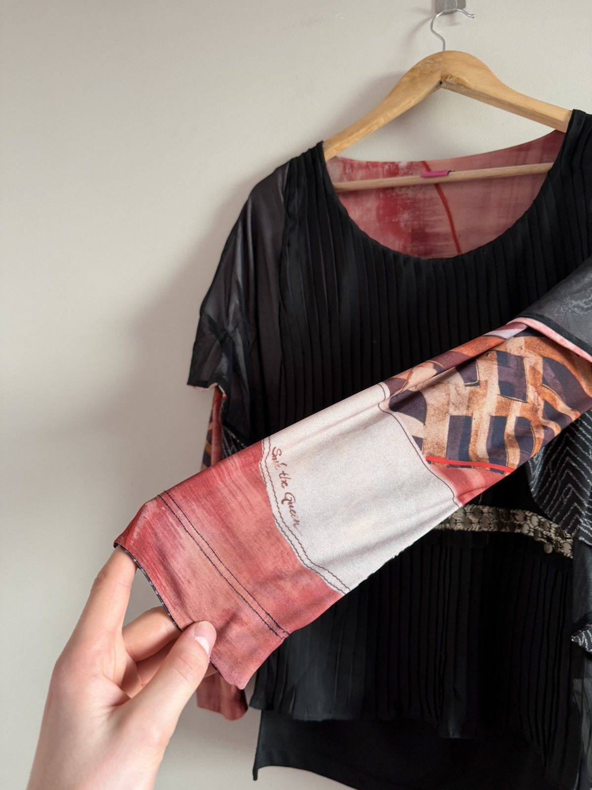 Other Save The Queen Layered Mesh Asymmetric Top Size M / US 6-8 / IT 42-44 - 3 Thumbnail