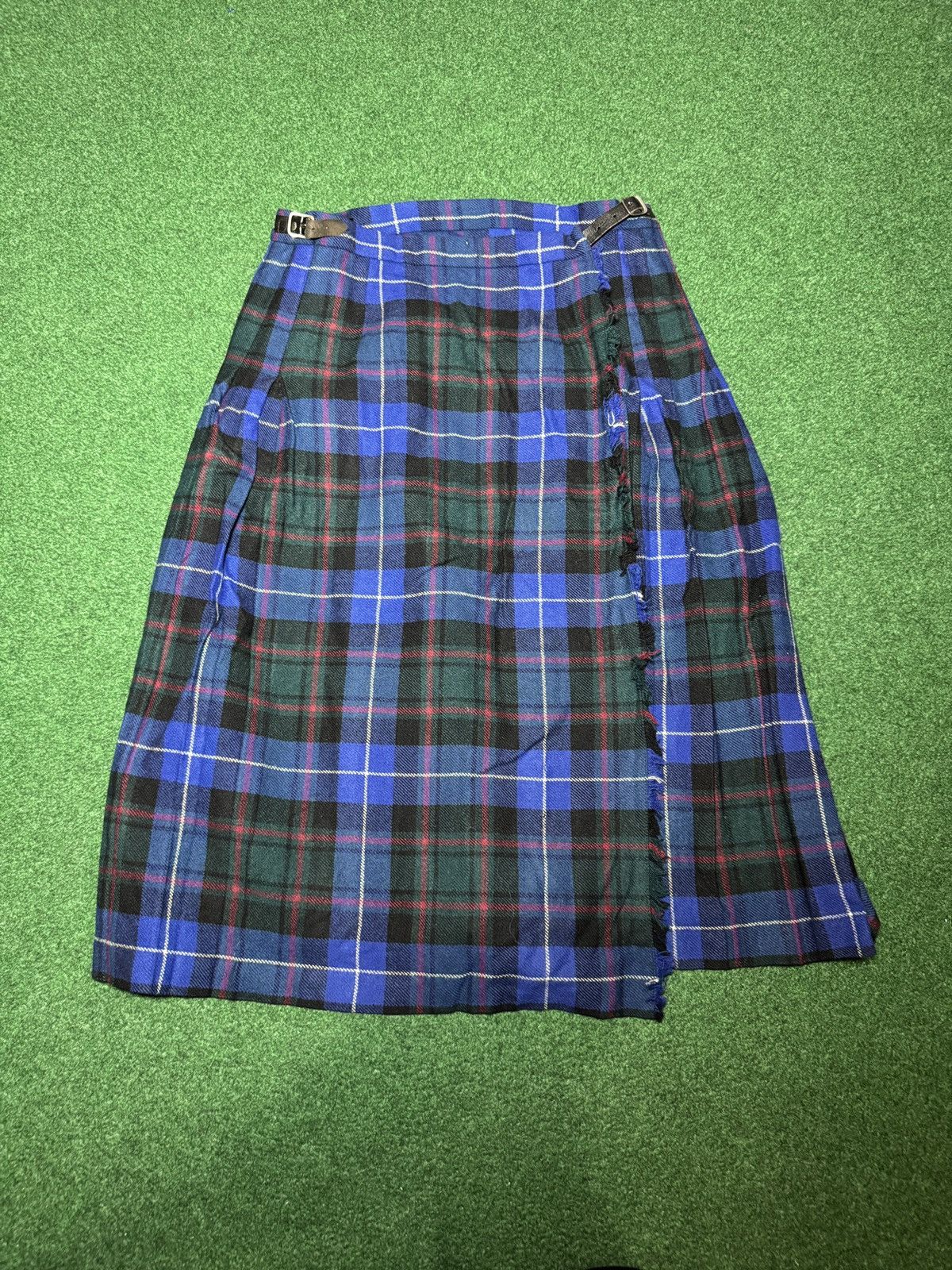 Vintage Vintage Plaid Pringle Of Scotland 70s Retro Scottish Skirt Size 32" / US 10 / IT 46 - 1 Thumbnail