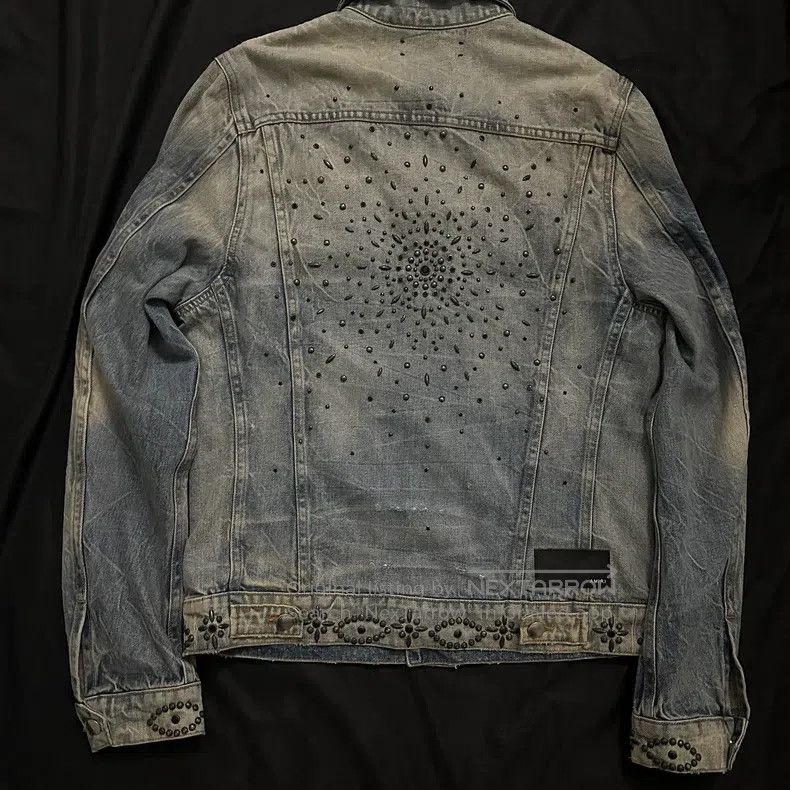 Amiri Amiri Size M Vintage Studded Trucker Size US M / EU 48-50 / 2 - 2 Thumbnail