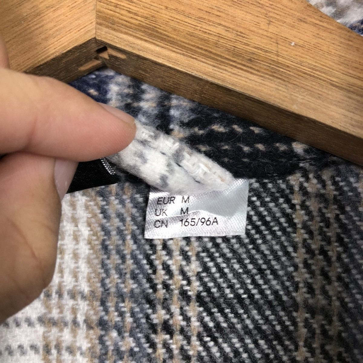 Japanese Brand 📌Vintage Flannel Jacket Wool Divided Tartan Issey Miyake Size US M / EU 48-50 / 2 - 19 Thumbnail