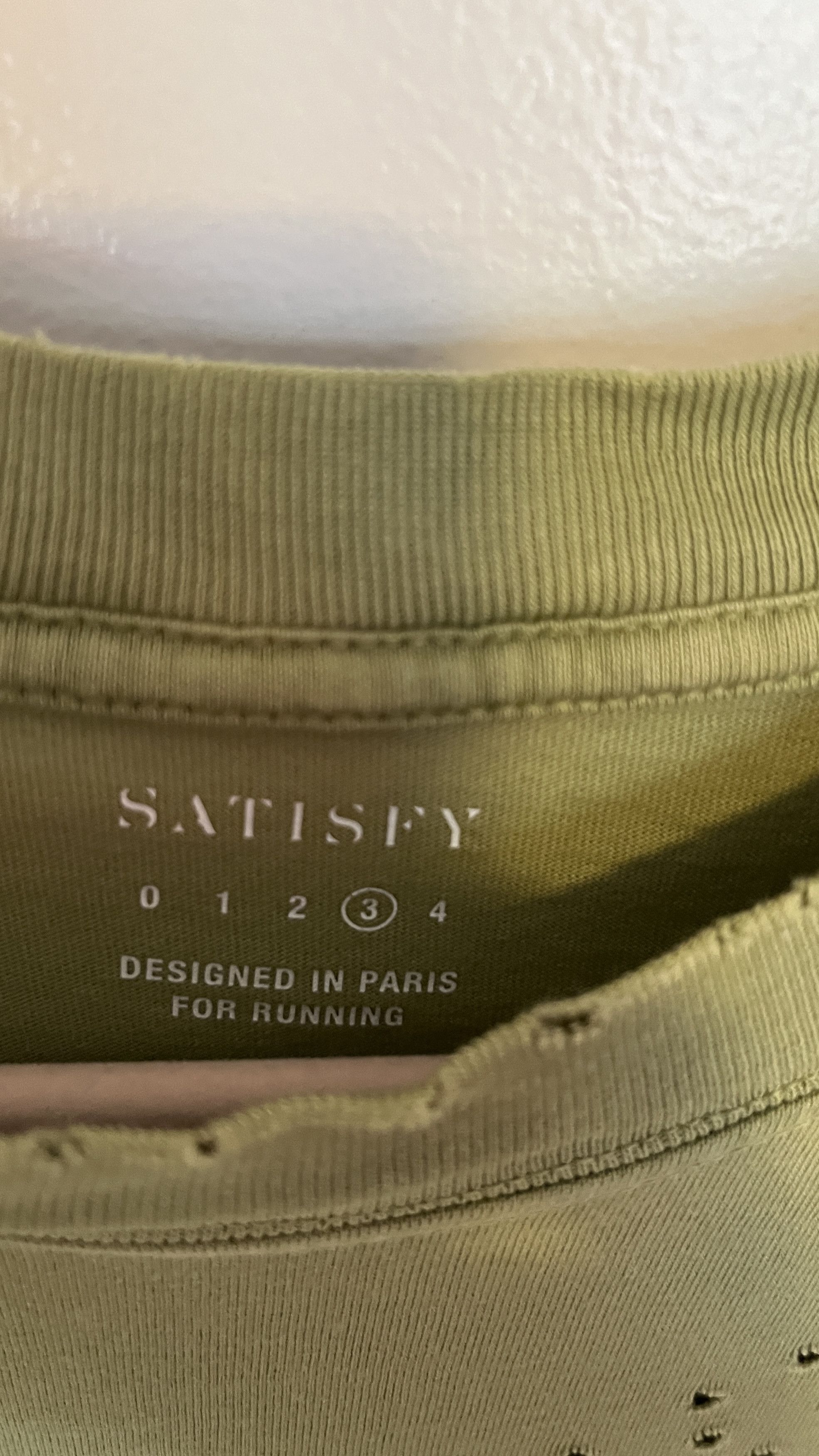 Satisfy Satisfy Running MothTech Tee OG Green Large 🌊 Size US L / EU 52-54 / 3 - 3 Thumbnail