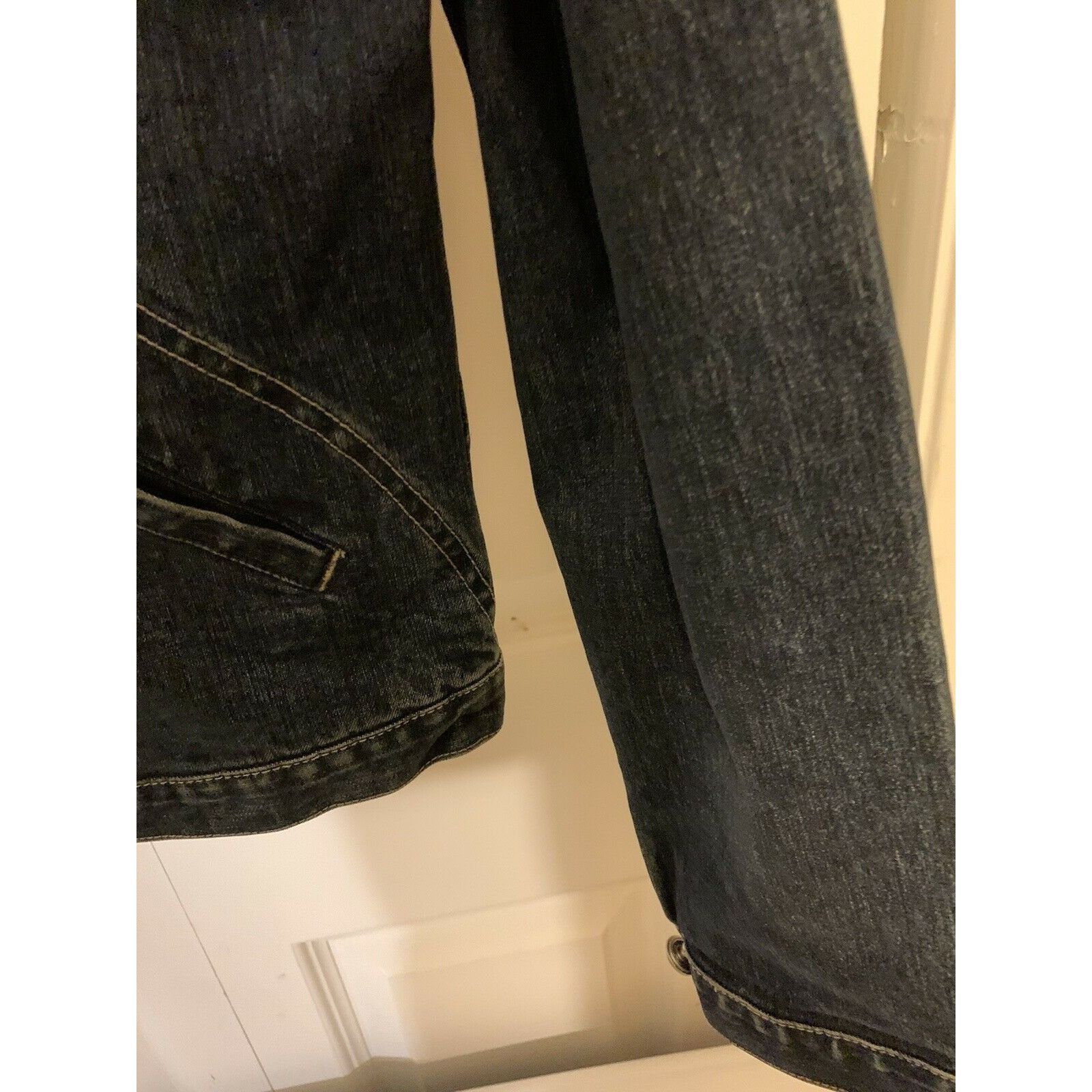 Marithe + Francois Girbaud Marithe Francois Girbaud Denim jean Jacket, Blue Women Sz XL Size XL / US 12-14 / IT 48-50 - 5 Thumbnail