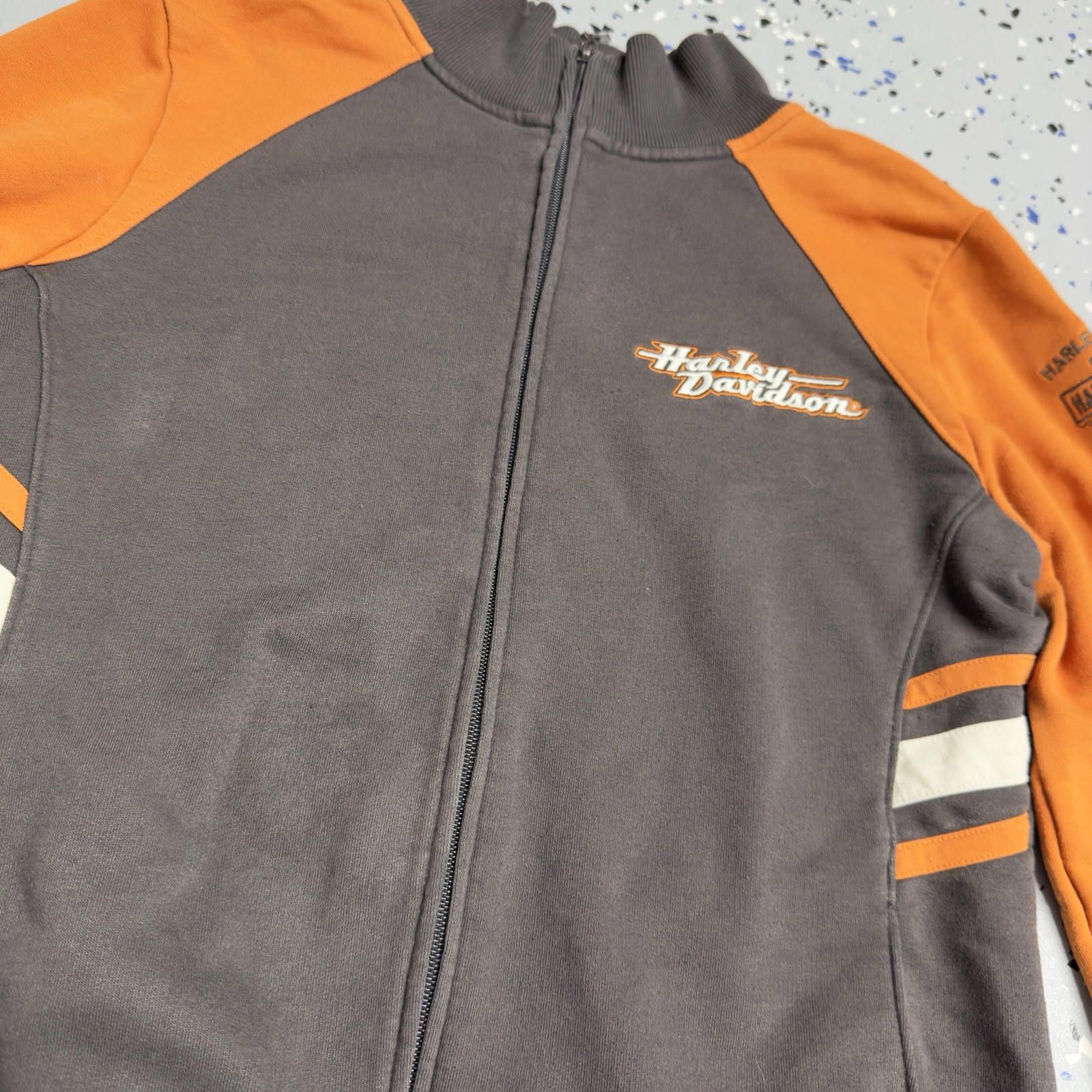 Designer Harley Davidson Full Zip Jacket Southern Binghamton NY M Size ONE SIZE - 2 Thumbnail