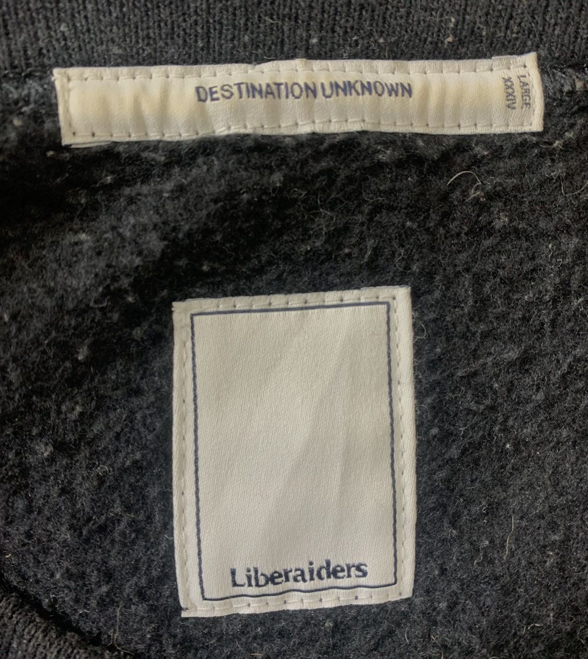 Liberaiders Vintage liberaiders Destinasion Unknown Crewneck Sweatshirt Size US L / EU 52-54 / 3 - 11 Thumbnail