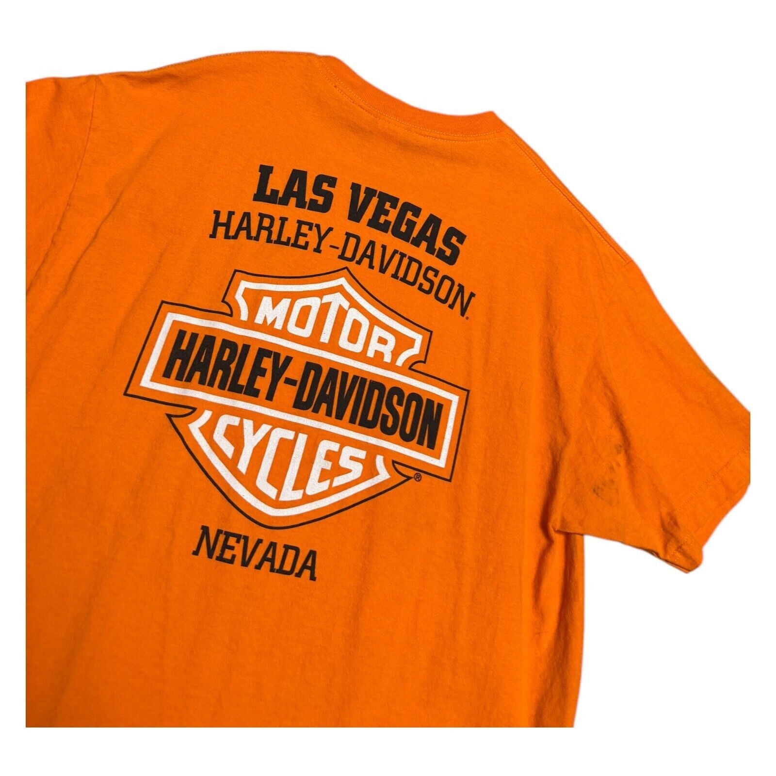 Harley Davidson HARLEY DAVIDSON Las Vegas Nevada Motorcycle Tee Shirt Medium Size US M / EU 48-50 / 2 - 4 Thumbnail