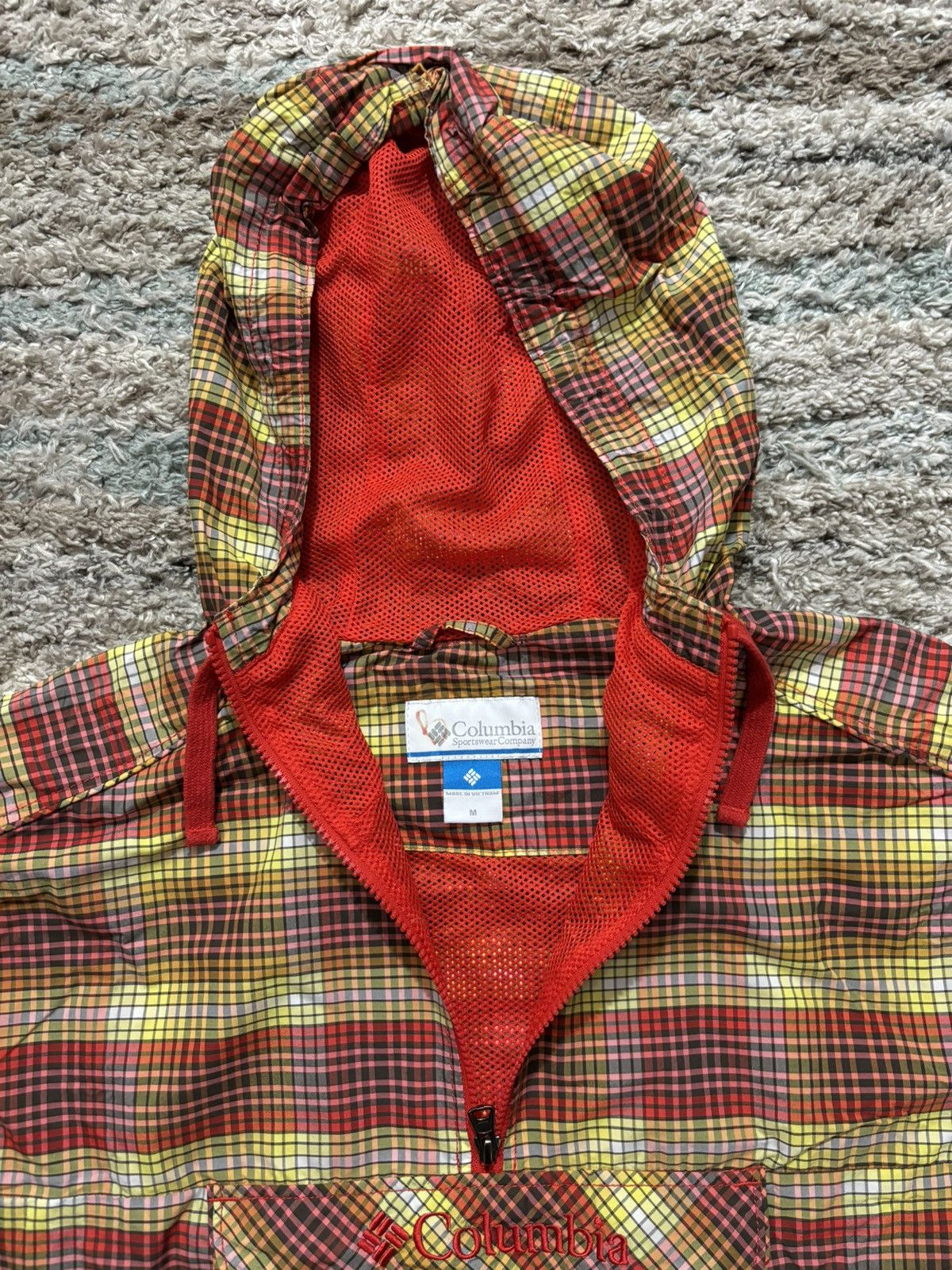Columbia × Vintage Columbia plaid anorak jacket Medium Size US M / EU 48-50 / 2 - 4 Thumbnail