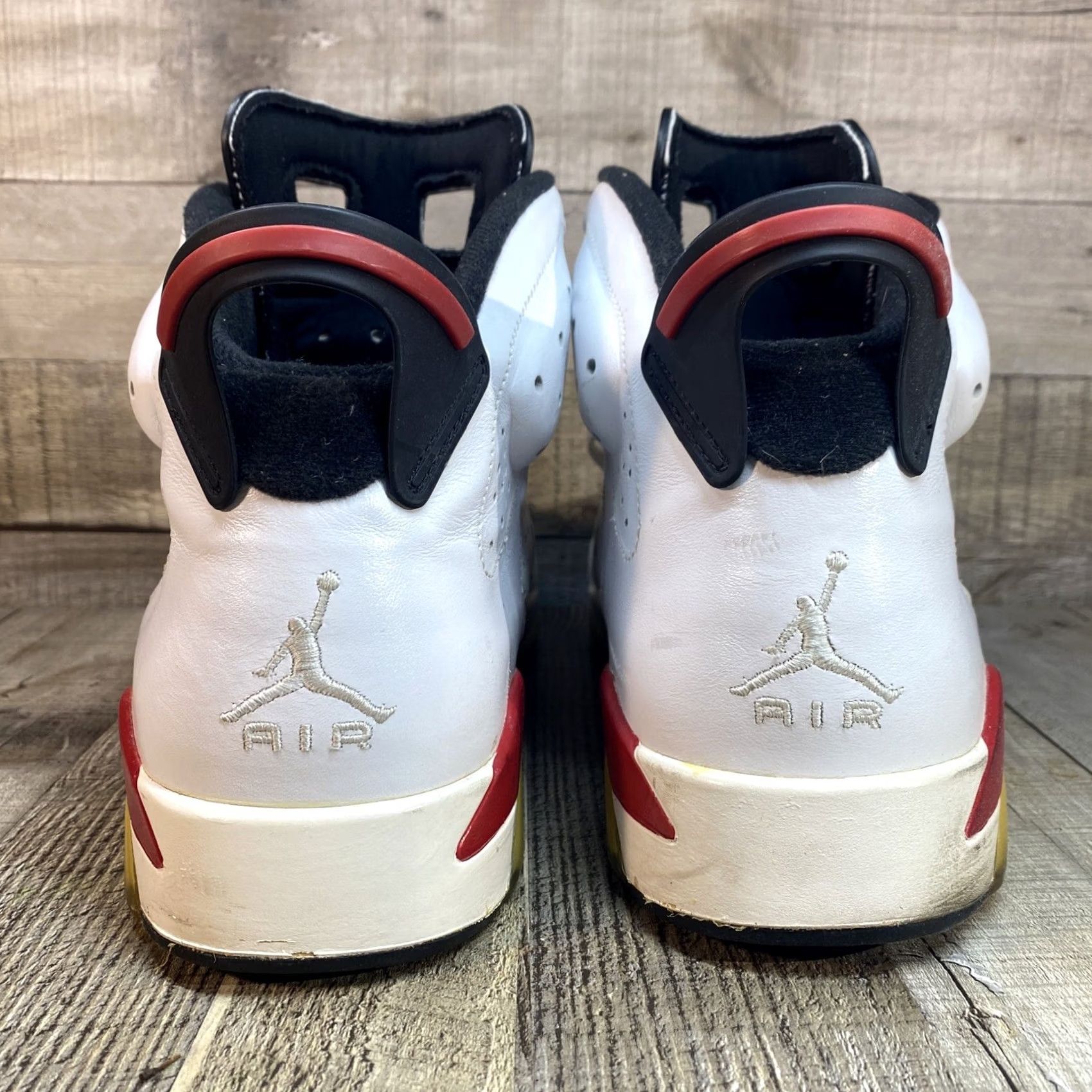Jordan Brand Air Jordan 6 Retro Bulls Men's Size 13 Sneaker White Jordan Bulls 384664-102 Mens Size US 12 / EU 45 - 5 Thumbnail