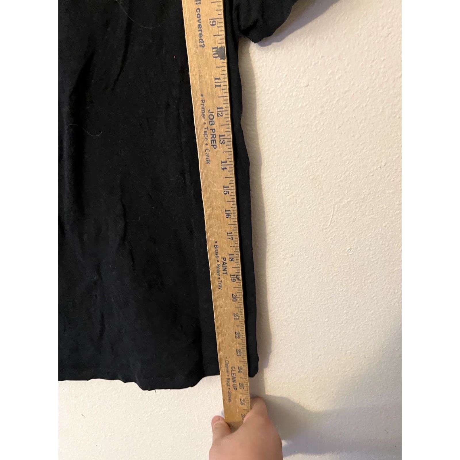 Old Navy Old Navy Solid Black 100% Cotton Crewneck Short Sleeve T-Shirt Women’s S Easy Care Lightweight Stretch Regular Vintage? No. Size S / US 4 / IT 40 - 4 Thumbnail