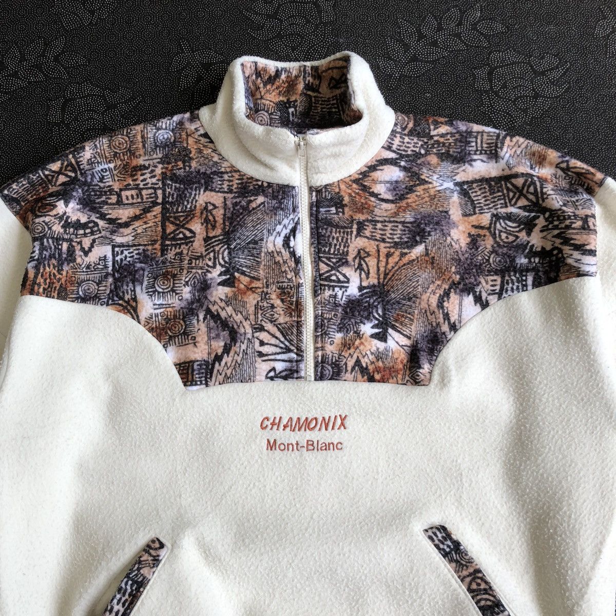 Japanese Brand TISS’ AIGLE CHAMONIX Mont-Blanc fleece Size US M / EU 48-50 / 2 - 7 Thumbnail