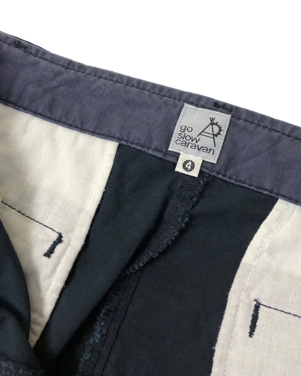 Japanese Brand × go slow caravan Go Slow Caravan Hyrid Cropped Pants Size US 34 / EU 50 - 10 Thumbnail