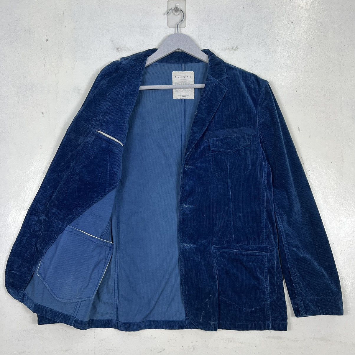 KURO KURO CORDUROY MODERN INDIGO JACKET MADE IN JAPAN Size US S / EU 44-46 / 1 - 9 Thumbnail