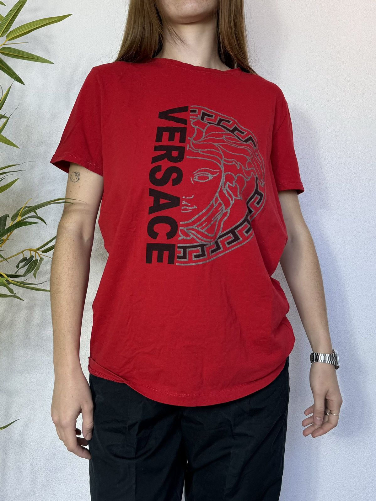 Versace × Vintage VINTAGE VERSACE 2000s TEE SHIRT Size M / US 6-8 / IT 42-44 - 3 Thumbnail