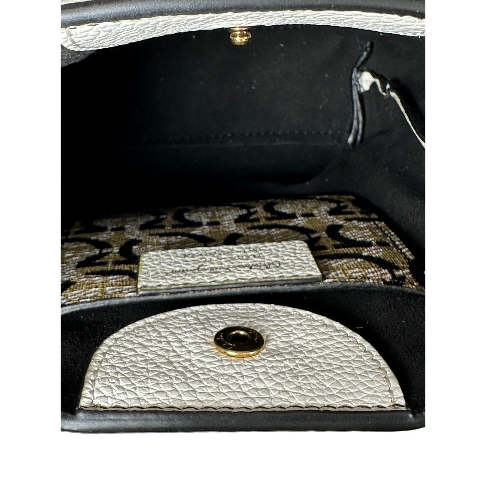 Salvatore Ferragamo SALVATORE FERRAGAMO Gancini Leather Mini Crossbody Bag White Size ONE SIZE - 13 Thumbnail
