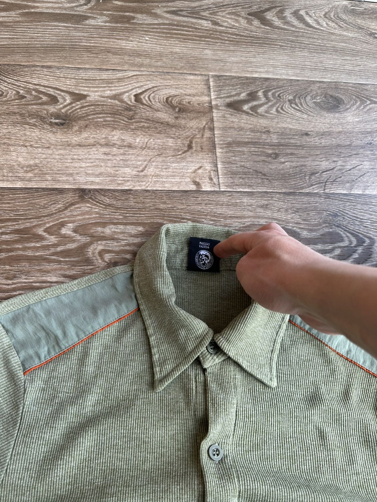 Diesel 🔥 Diesel Vintage Polo T Shirt Button Up Solid Rare Size US L / EU 52-54 / 3 - 4 Thumbnail