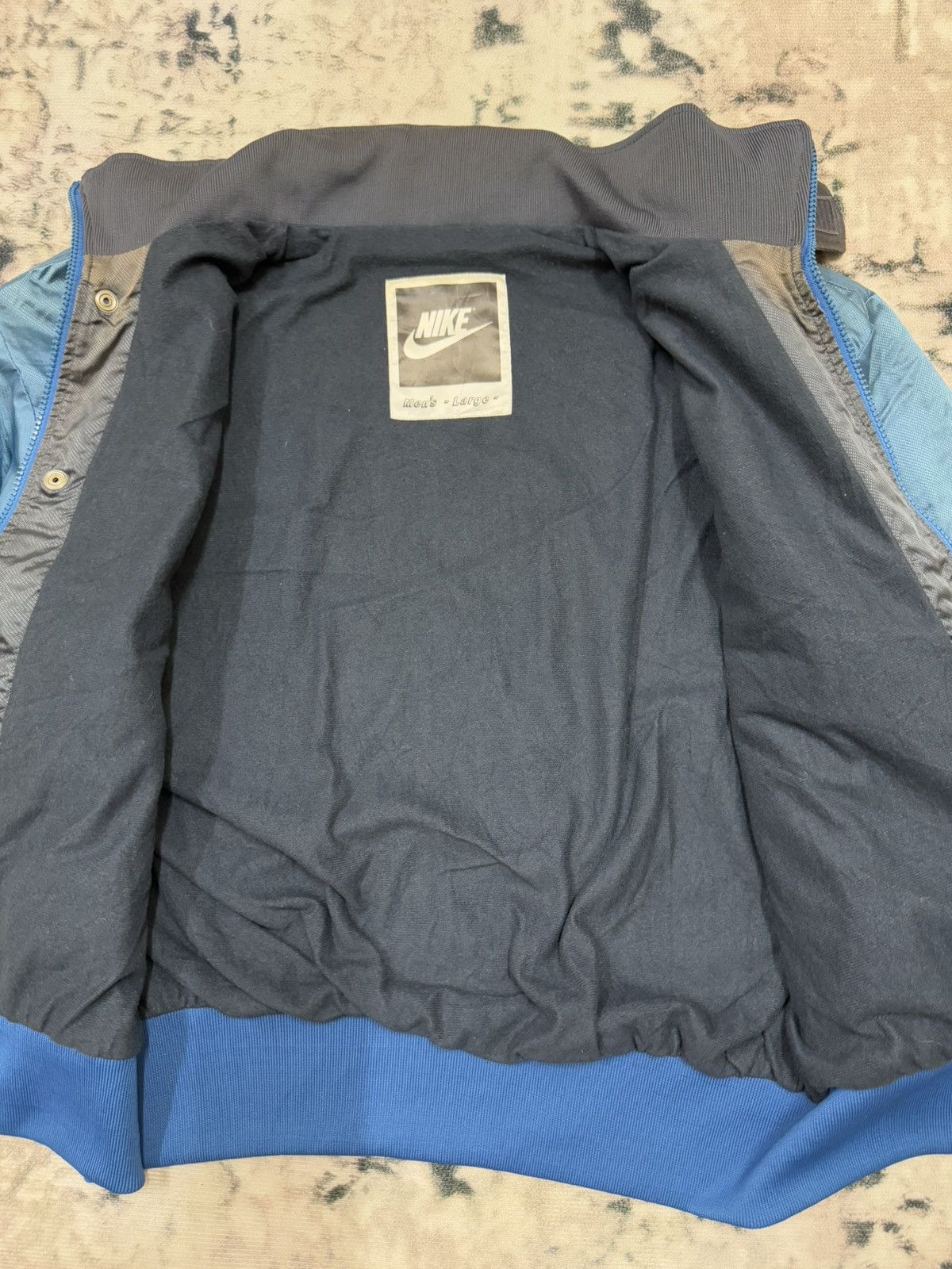Nike Vintage 90s Nike Nylon Bomber Jacket Size US L / EU 52-54 / 3 - 9 Thumbnail