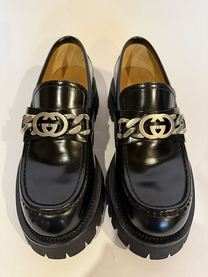 Gucci Gucci Cordovan Lux Leather Loafers Size US 7 / EU 40 - 1 Thumbnail