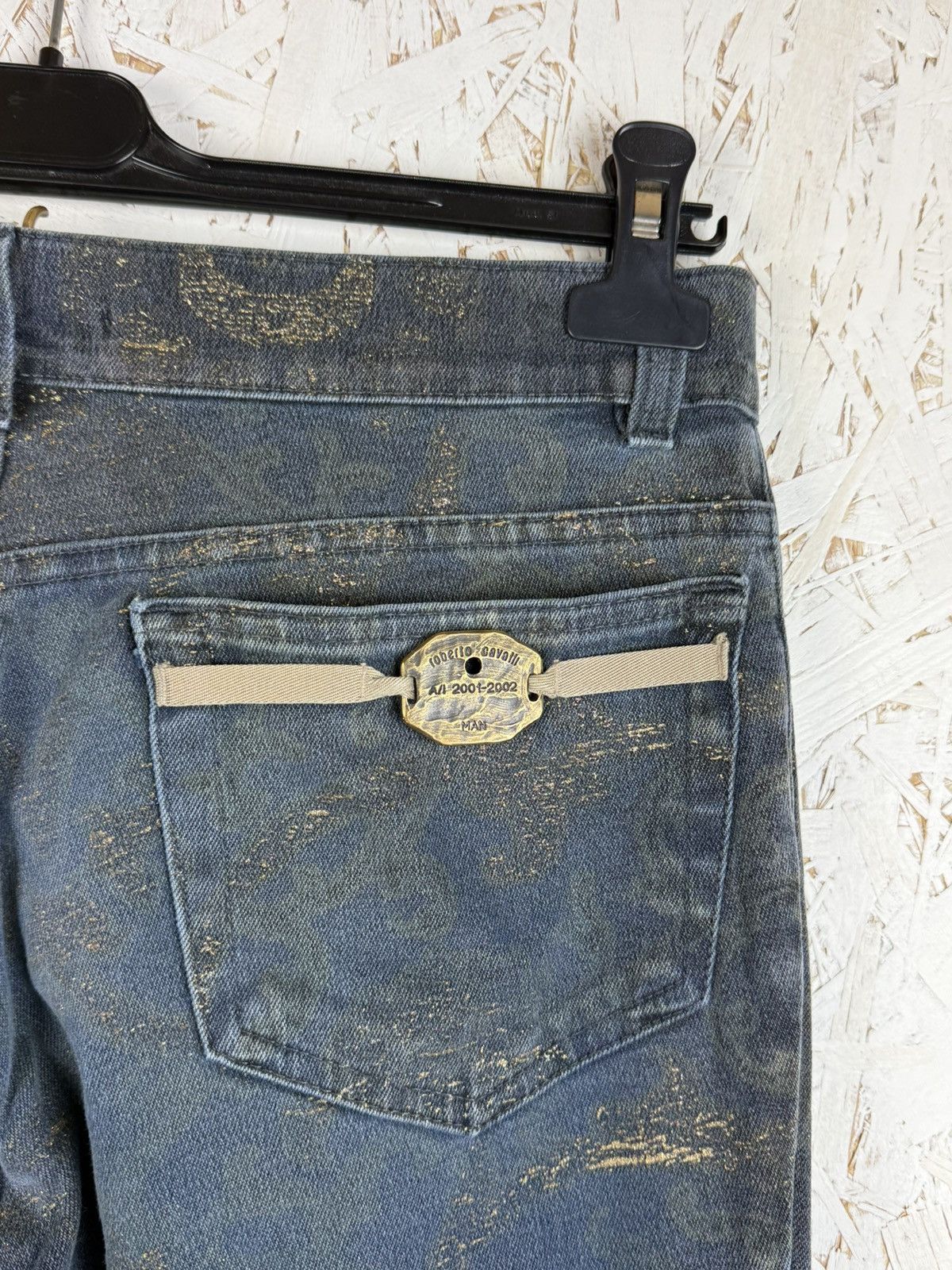 Roberto Cavalli Vintage Roberto Cavalli AW01/02 Man Collection Denim Jeans S Size US 30 / EU 46 - 5 Thumbnail