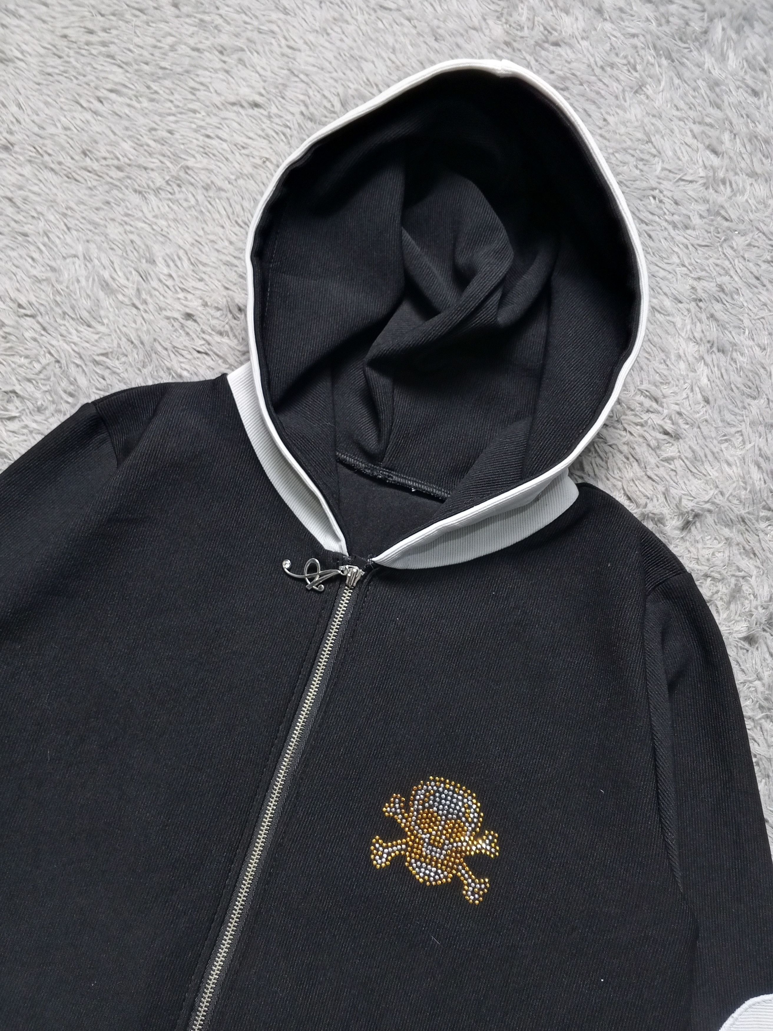 Japanese Brand Japan Brand Sick Issue Skull Hoodie with Sparkle Size US M / EU 48-50 / 2 - 3 Thumbnail