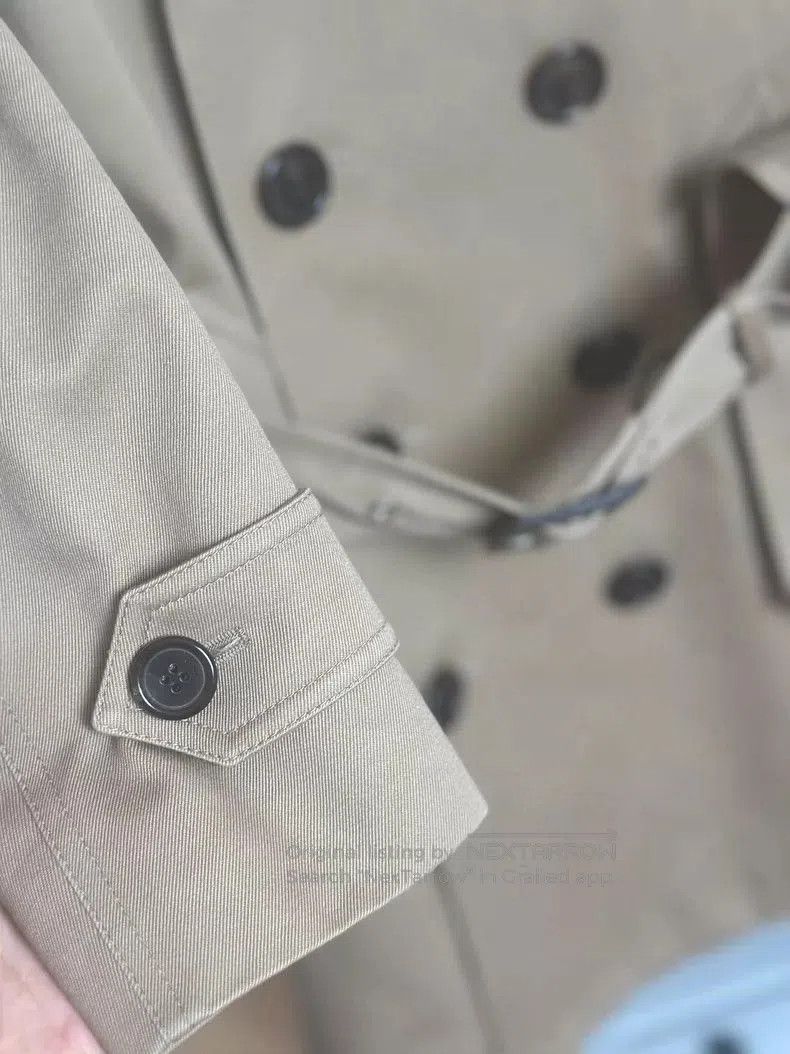 Saint Laurent Paris Saint Laurent Double-Breasted Trench Coat. Size US S / EU 44-46 / 1 - 5 Thumbnail