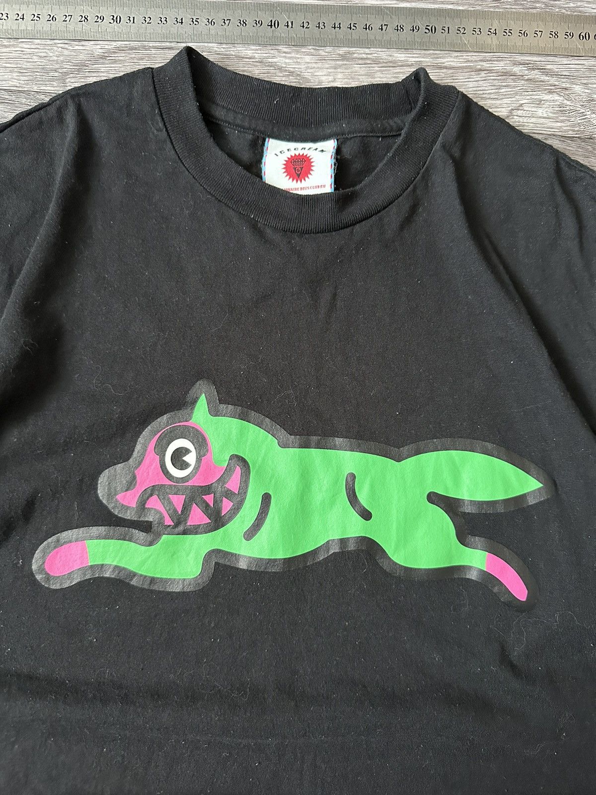 Icecream Billionaires Boys Club Ice Cream Running Dog Black t shirt Size US M / EU 48-50 / 2 - 3 Thumbnail