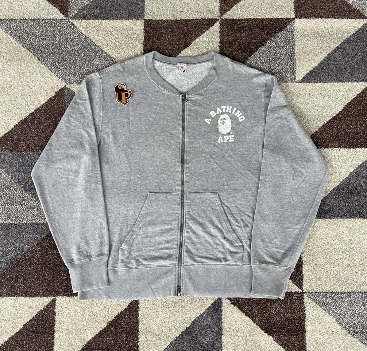 Bape Vintage Bape College Logo Jacket Size US L / EU 52-54 / 3 - 1 Thumbnail