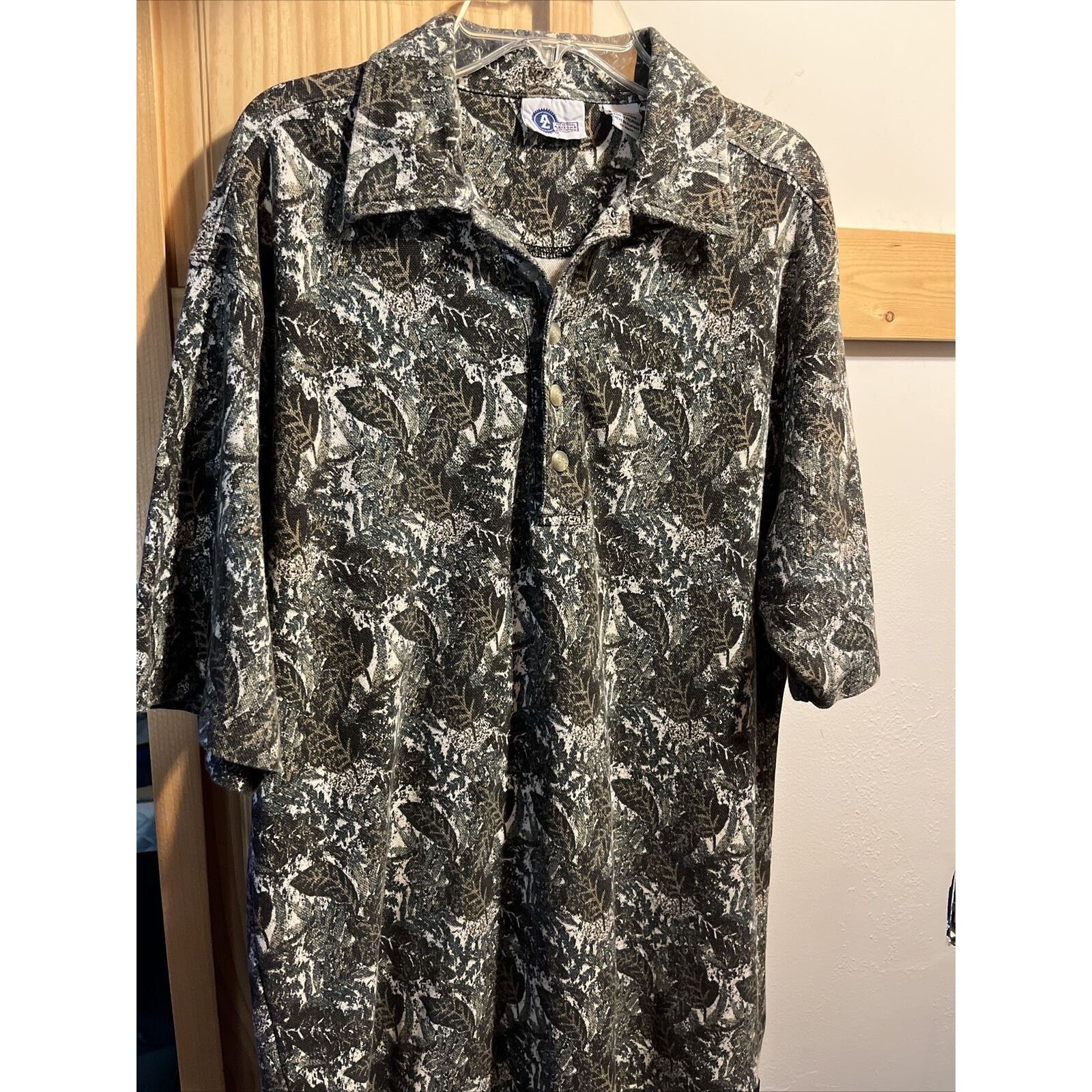 Other Arizona Jean Co. Men’s M Floral Button Cotton Hawaiian polo Size US M / EU 48-50 / 2 - 7 Thumbnail