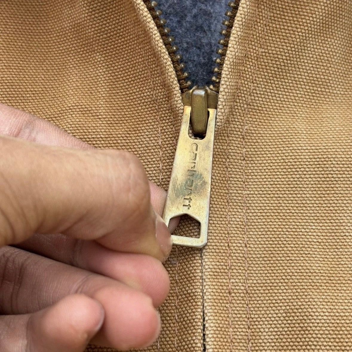 Carhartt Vintage 00s Carhartt Detroit Jacket BRN Size US M / EU 48-50 / 2 - 5 Thumbnail