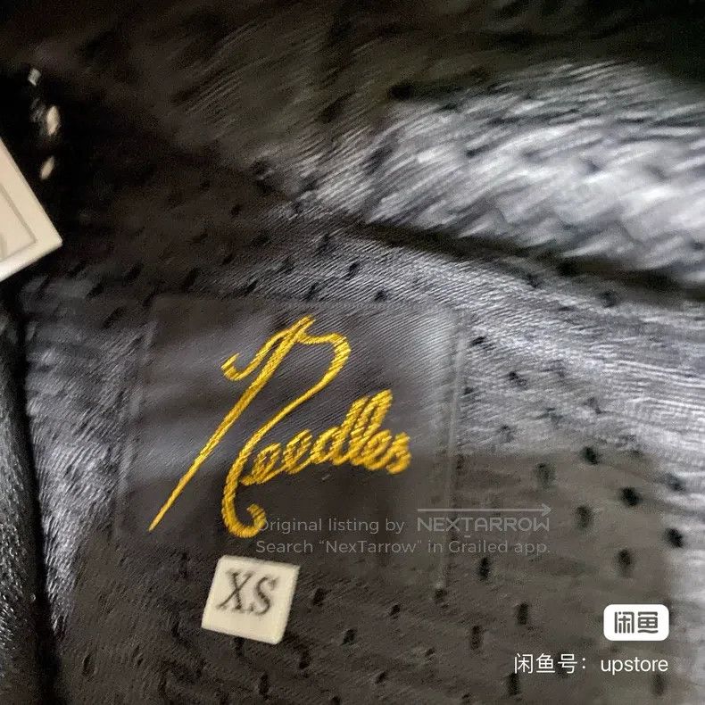 Needles Needles size XS Black and white butterfly embroidered slack Size US 32 / EU 48 - 6 Thumbnail