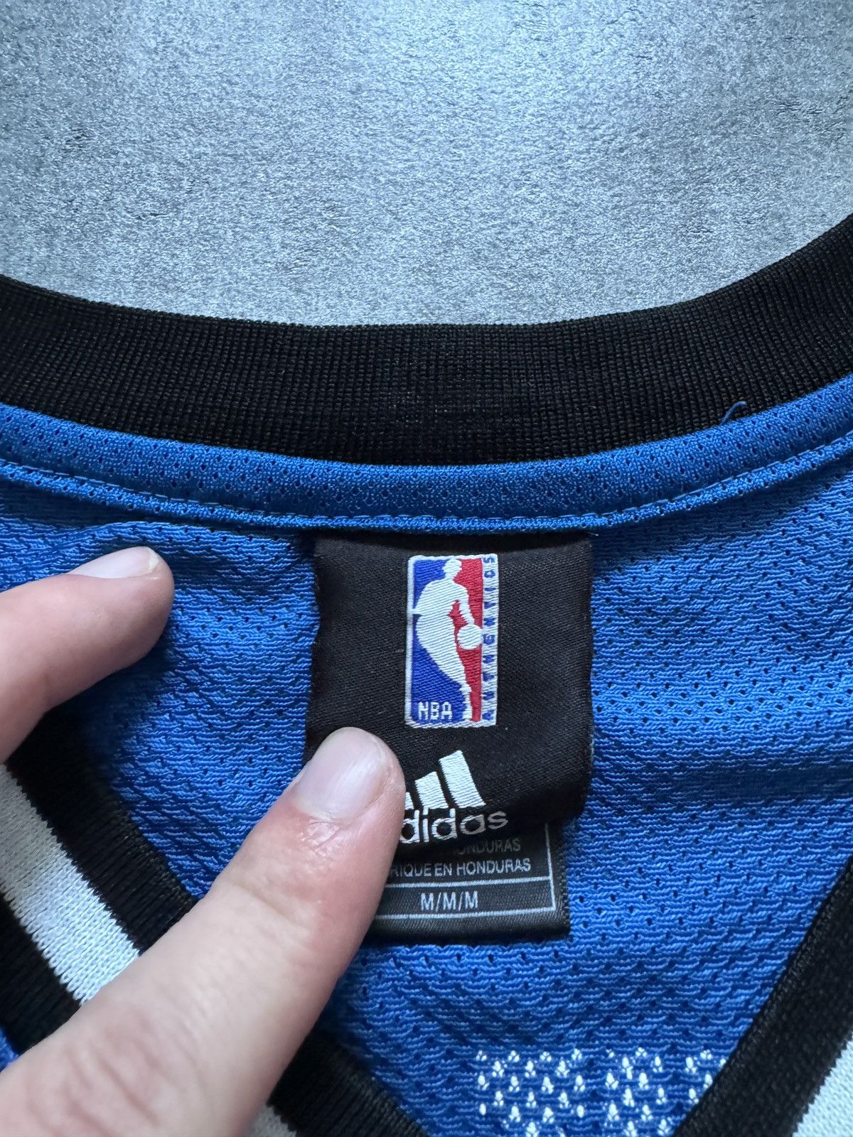 Adidas × NBA × Vintage Adidas NBA Orlando Magic basketball jersey blue y2k rap Size US M / EU 48-50 / 2 - 5 Thumbnail