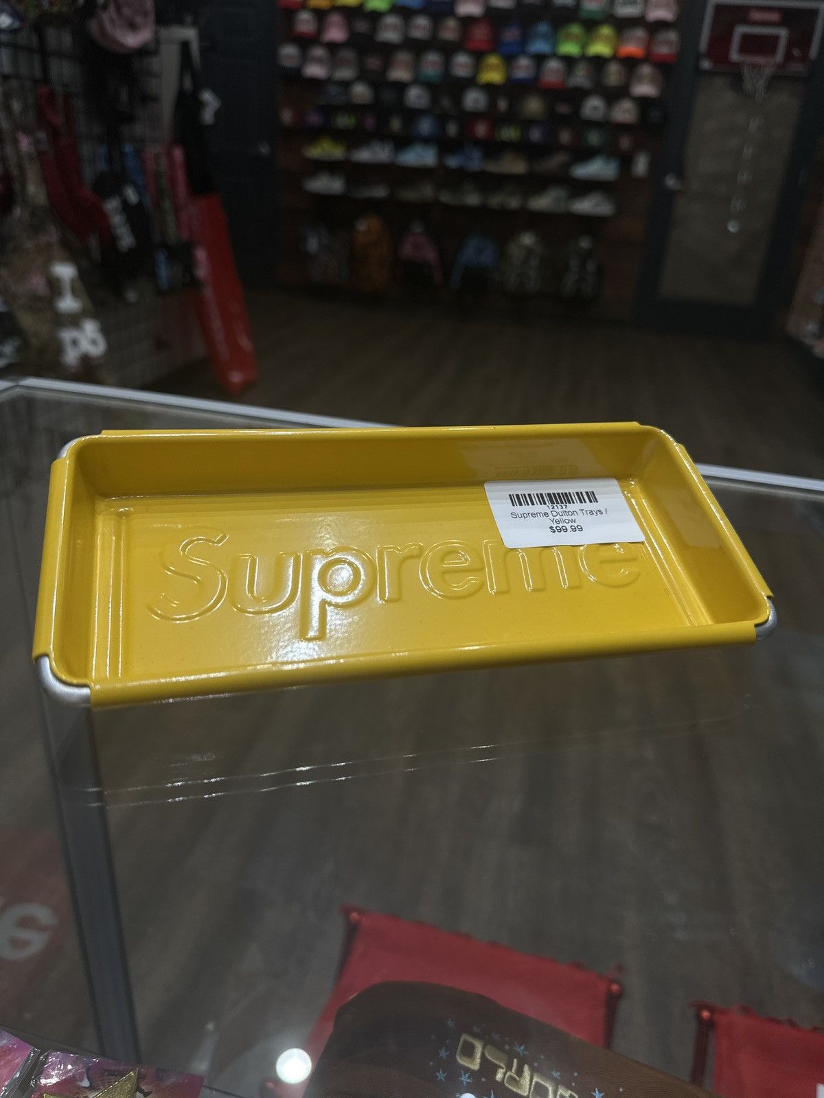 Supreme Supreme Dulton Tray / Yellow Size ONE SIZE - 1 Thumbnail