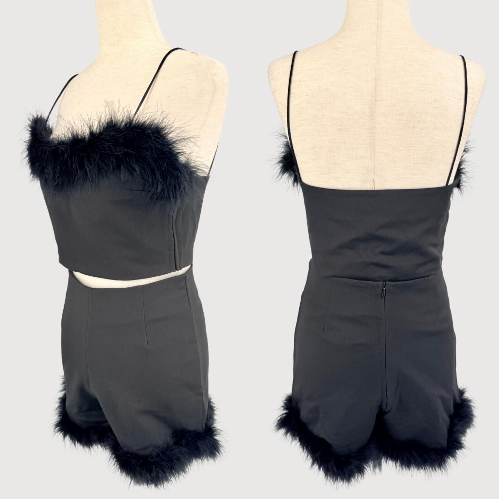 Other Nadia Flores Feather Trim Matching Set M Size M / US 6-8 / IT 42-44 - 3 Thumbnail