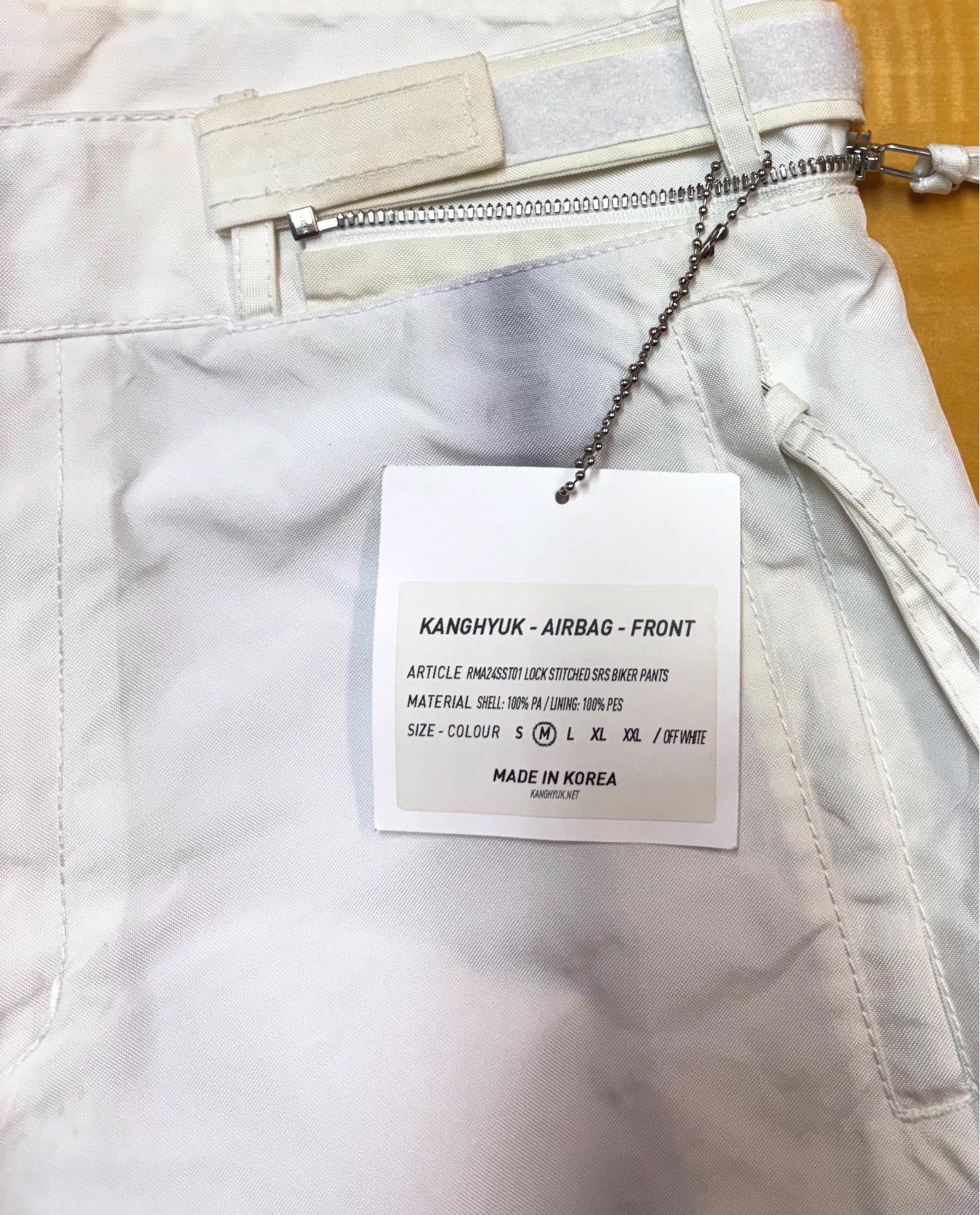 KANGHYUK Kanghyuk Men's Biker Pants M Airbag Recycled Nylon Vintage Size US 32 / EU 48 - 8 Thumbnail