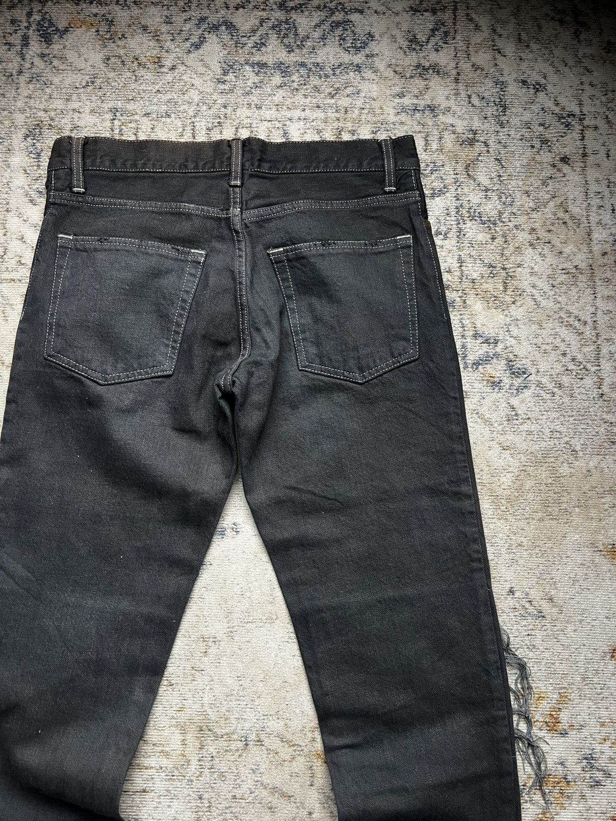 If Six Was Nine If Six Was Nine Mud Max Flared Distressed Denim Size US 29 - 4 Thumbnail