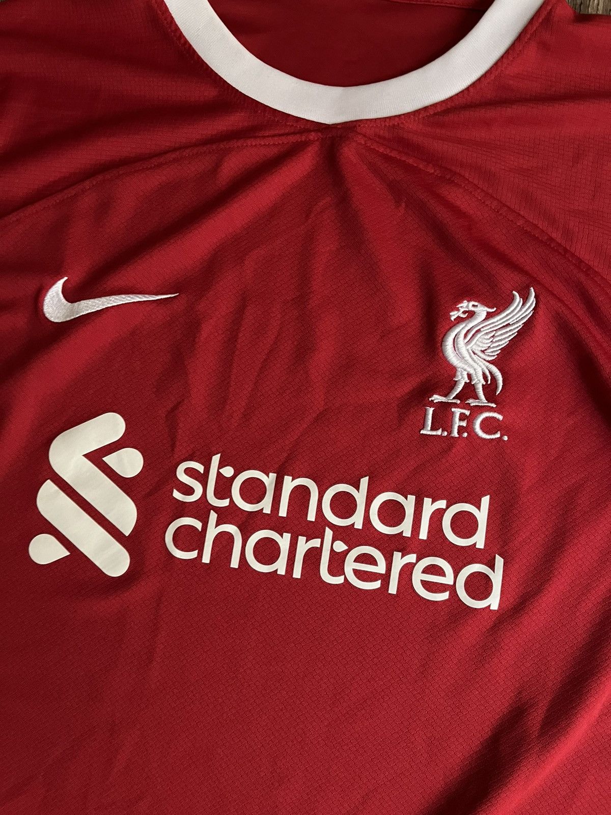 Nike Nike Liverpool 2023/2024 Home Soccer Football Jersey Size US L / EU 52-54 / 3 - 4 Thumbnail