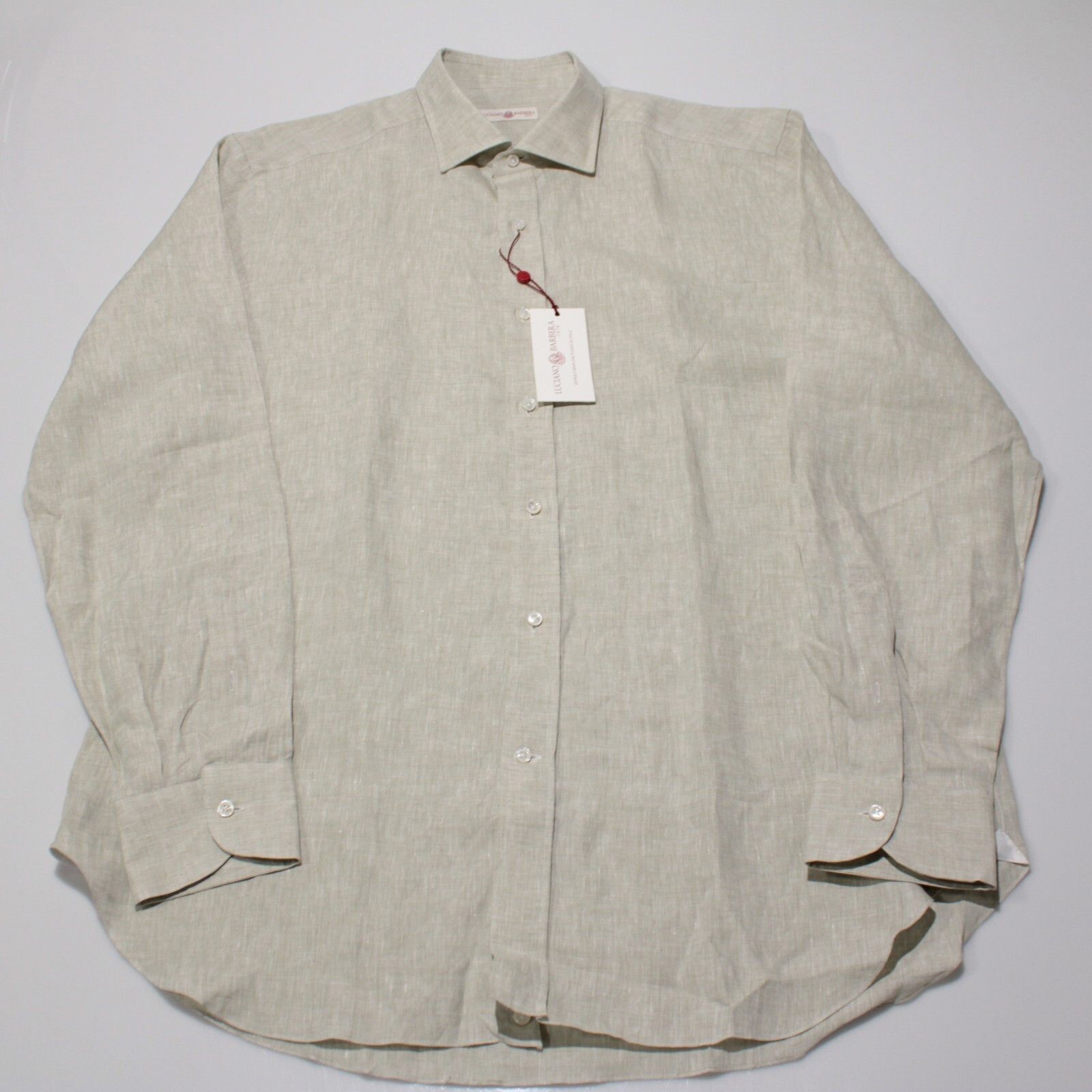 Luciano Barbera Luciano Barbera New with tags Shirt Size XL US In Green Size US XL / EU 56 / 4 - 3 Thumbnail