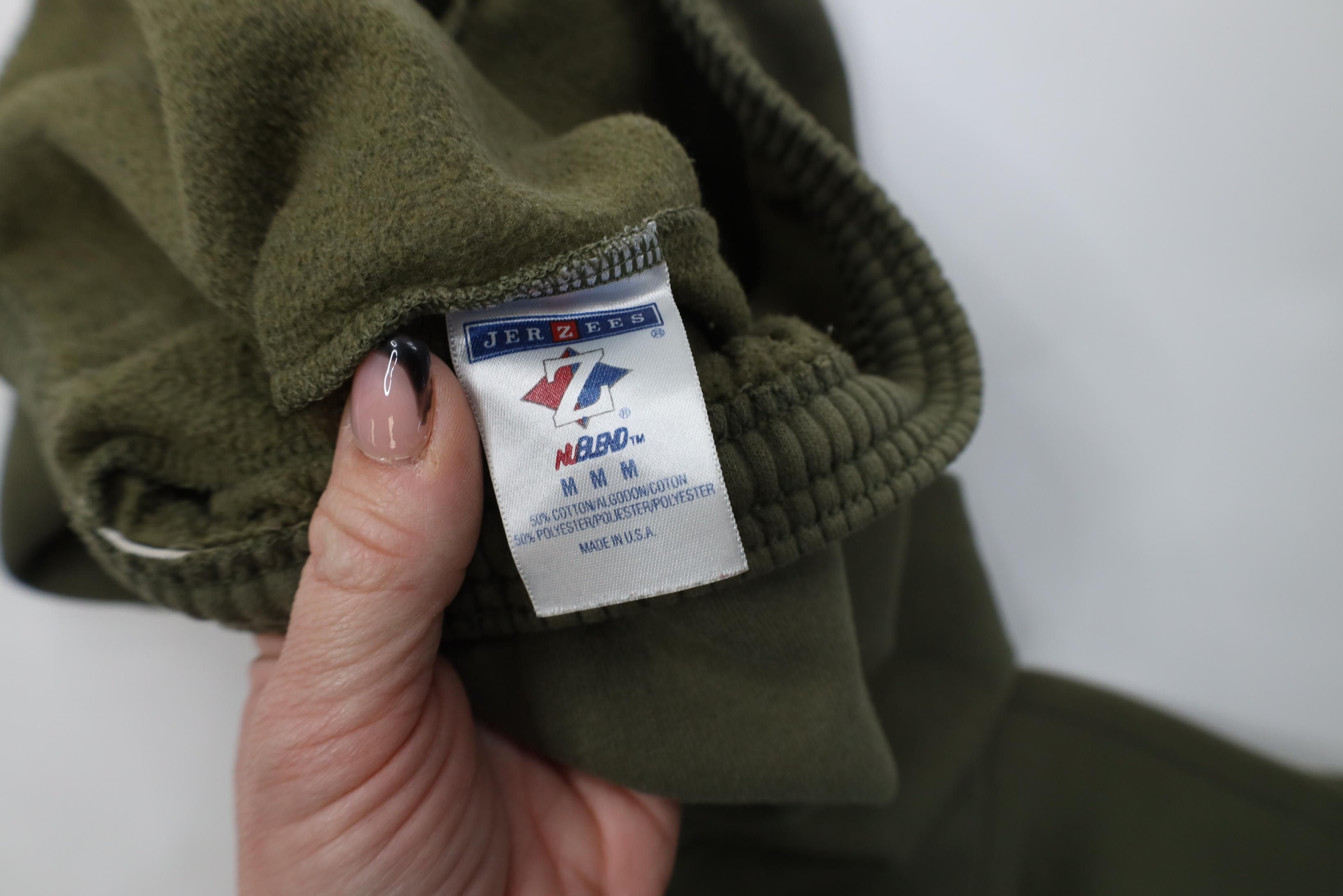 Vintage Vintage 90s USMC Marines Cuffed Sweatpants Joggers USA Size US 34 / EU 50 - 11 Thumbnail