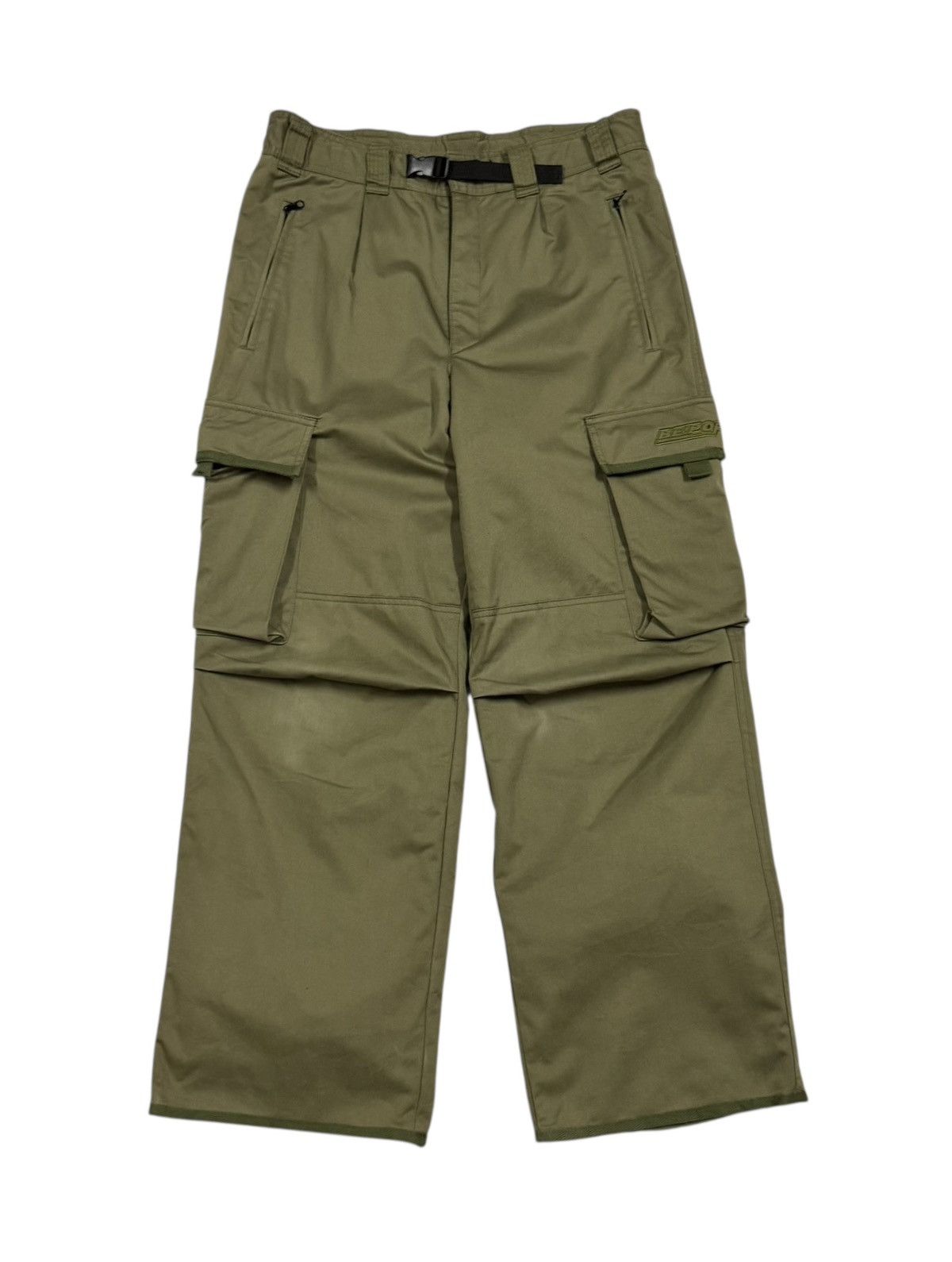 Other Vtg🔥Beipop Japana Olive Green Cargo Pants Snowboard Size US 33 - 1 Thumbnail