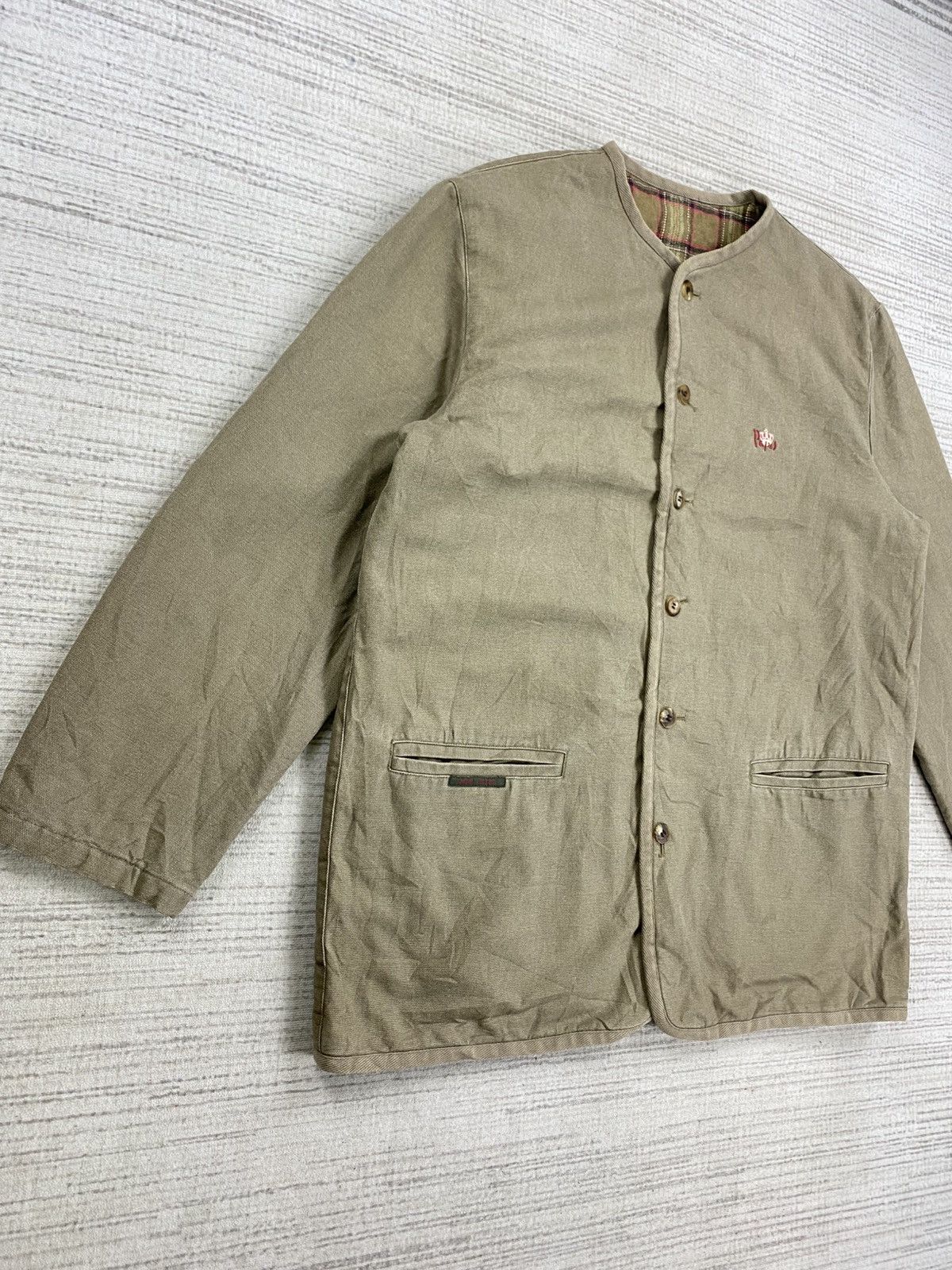 Designer × Japanese Brand × Vintage Vintage Papas Sport Double Pocket Full Button Jacket Size US XL / EU 56 / 4 - 3 Thumbnail