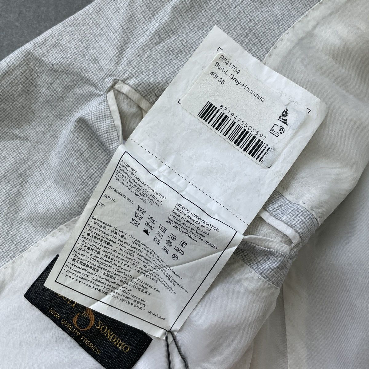 Suitsupply Suitsupply Tessuti DI Sondrio Havana Patch FL Blazer Size 46 Size 46S - 16 Thumbnail