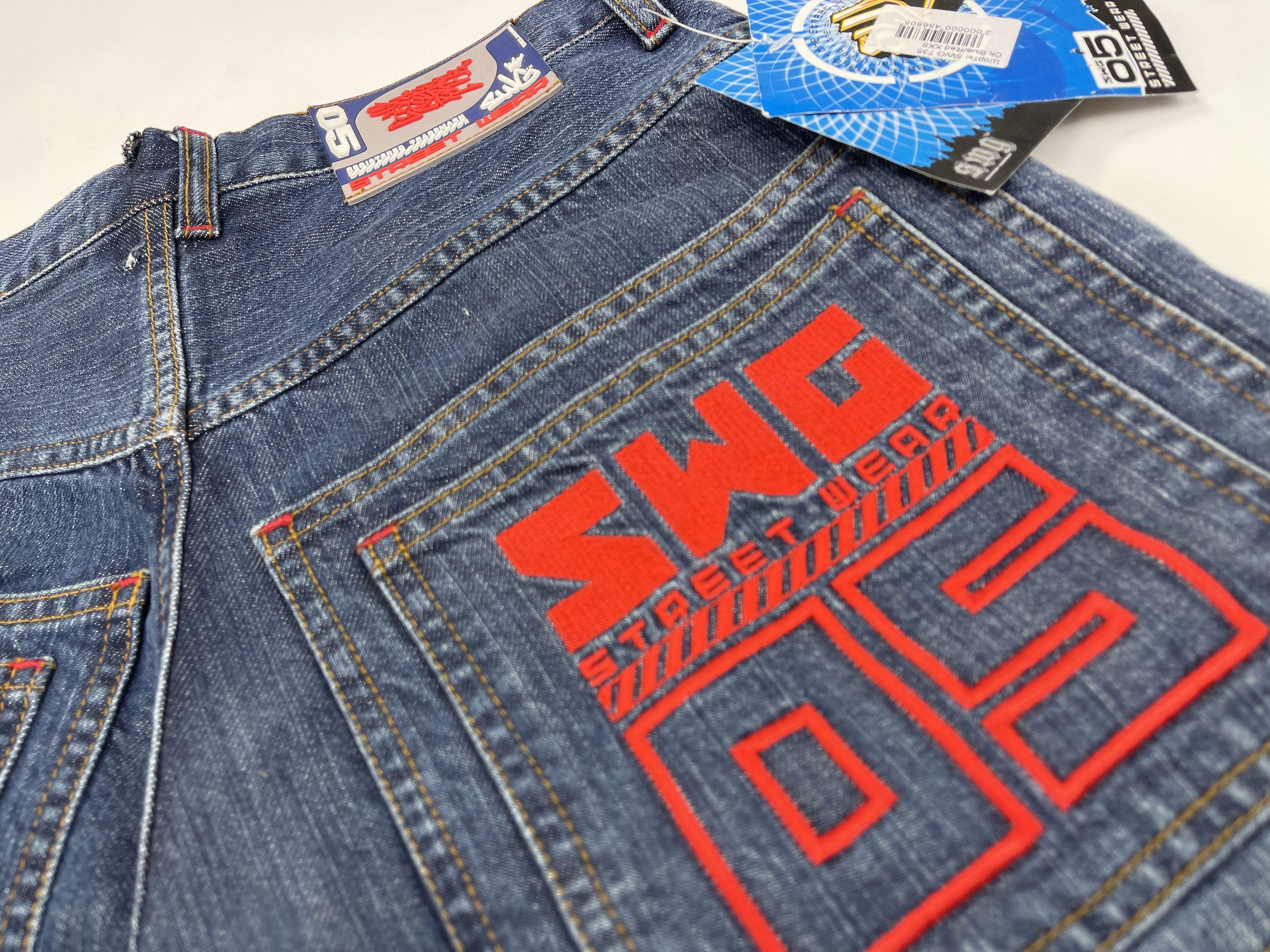 Vintage SWG Street War Gear jeans shorts vintage hip hop 90s size 30 Size US 30 / EU 46 - 6 Thumbnail