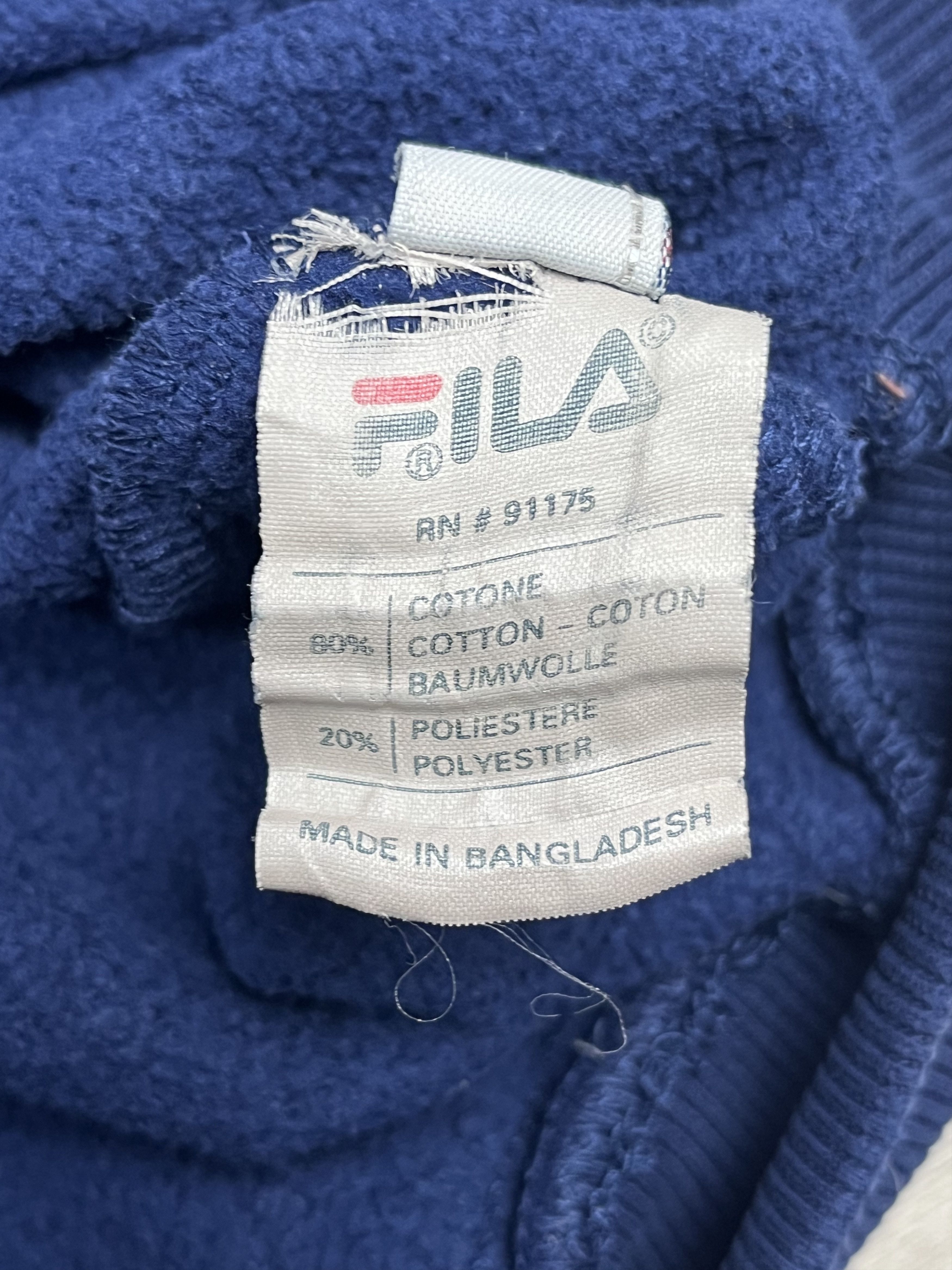 Fila Fila Vintage Sweatshirt Big Logo Size Medium Size US M / EU 48-50 / 2 - 4 Thumbnail