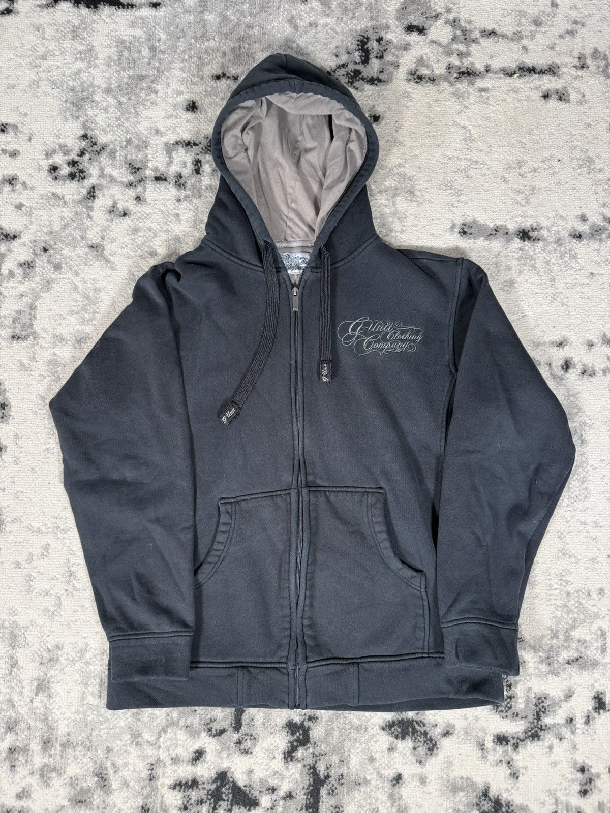 Vintage Y2K Grunge Unit Clothing Company Zip-Up Hoodie Size US L / EU 52-54 / 3 - 3 Thumbnail