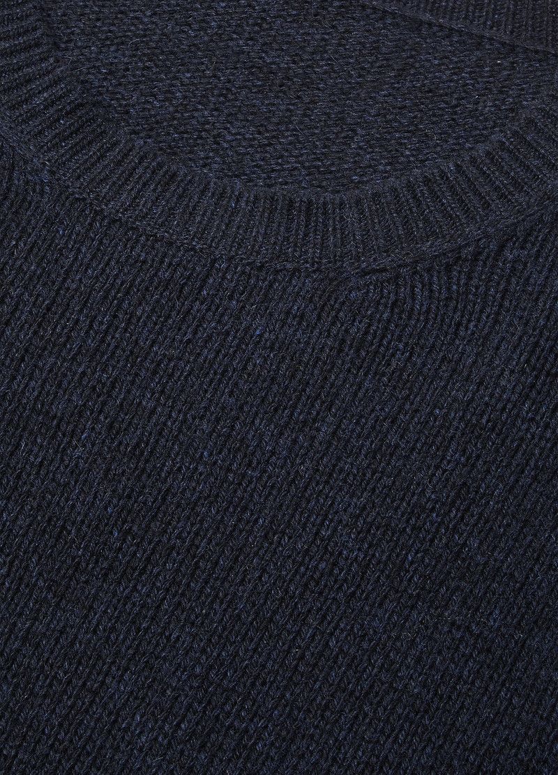 Loro Piana o1w1db10126 FAO2891 Fobello Crewneck Sweater in Blue Size US S / EU 44-46 / 1 - 7 Thumbnail