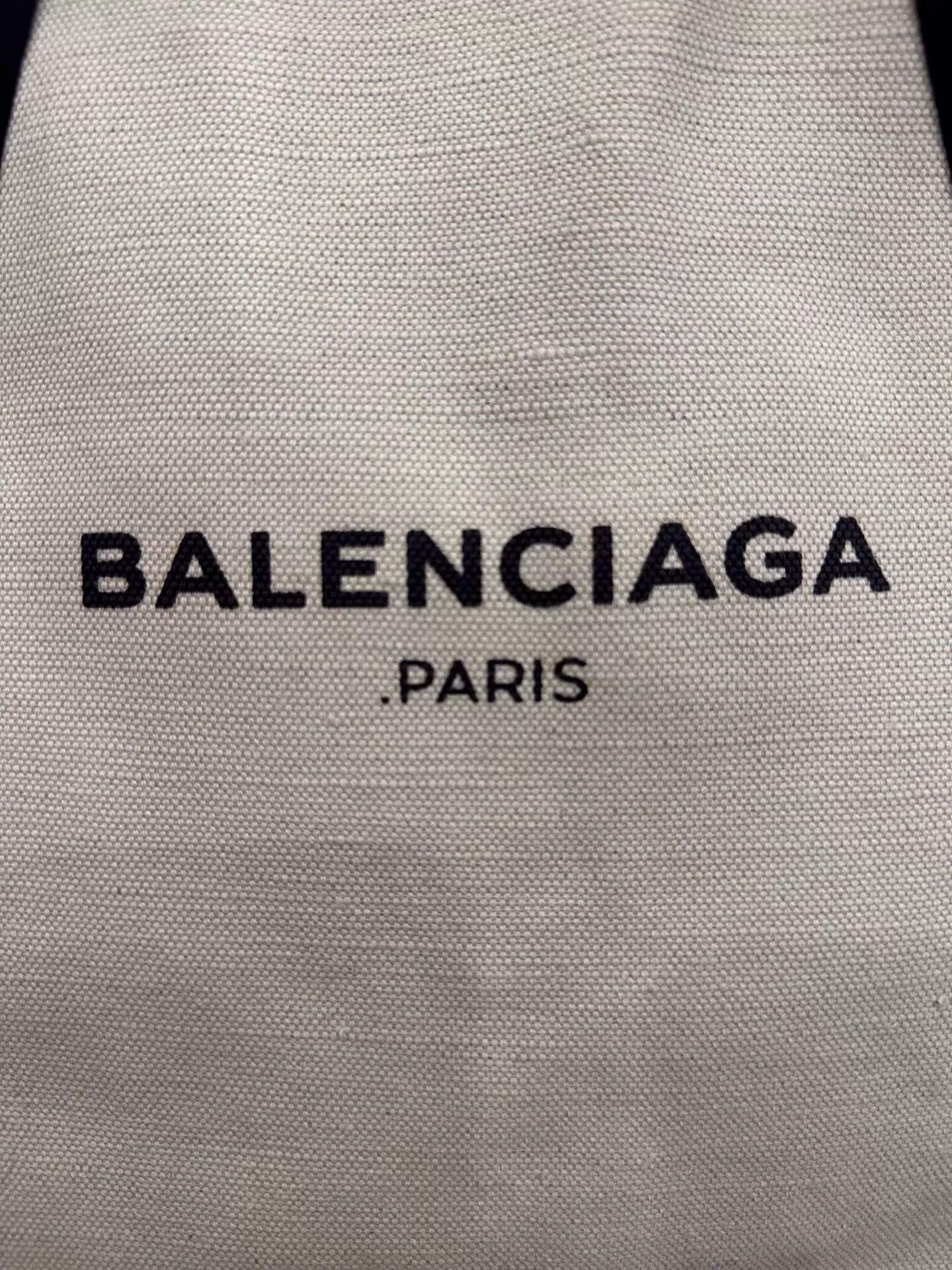 Balenciaga Balenciaga Canvas Leather Tote 41cm 99 Black White Size ONE SIZE - 4 Thumbnail