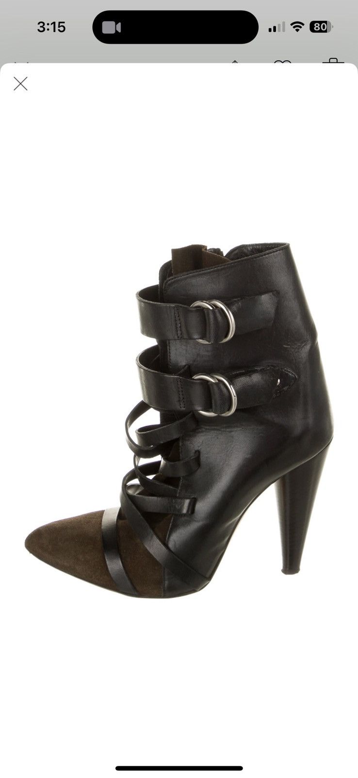 Isabel Marant Isabel marant leather boots Size US 5 / IT 35 - 2 Thumbnail