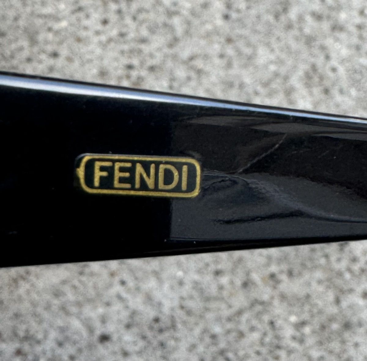 Fendi Vintage Fendi (FS 232 201) Sunglasses original case. (Rare) Size ONE SIZE - 14 Thumbnail